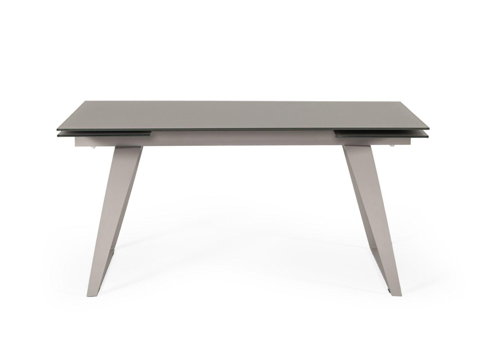 Contemporary, Modern Dining Table Pittson VGYFDT8852F-GRY-DT in Gray 