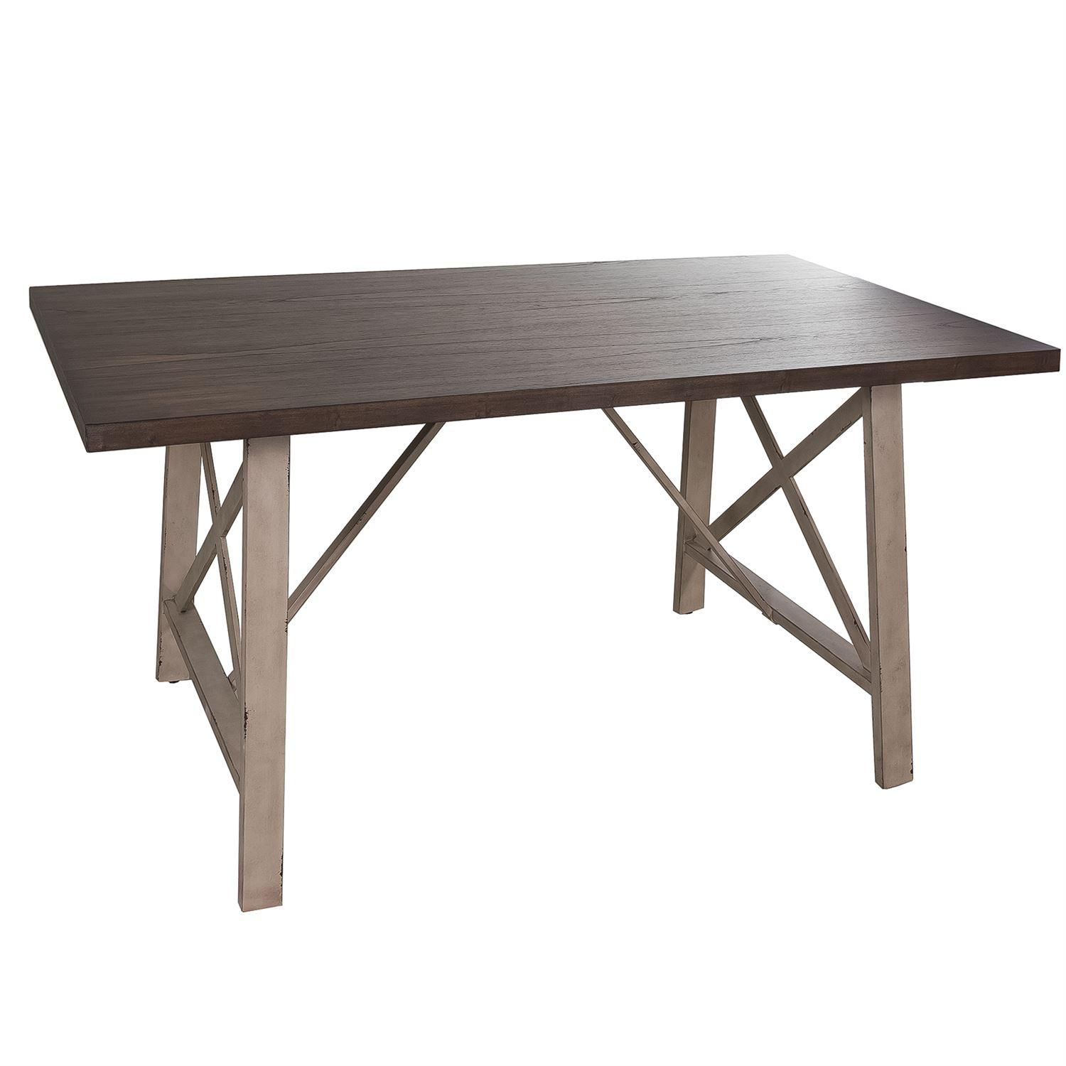 

    
Farmhouse Gray Wood Dining Table Vintage Series (179-CD) Liberty Furniture
