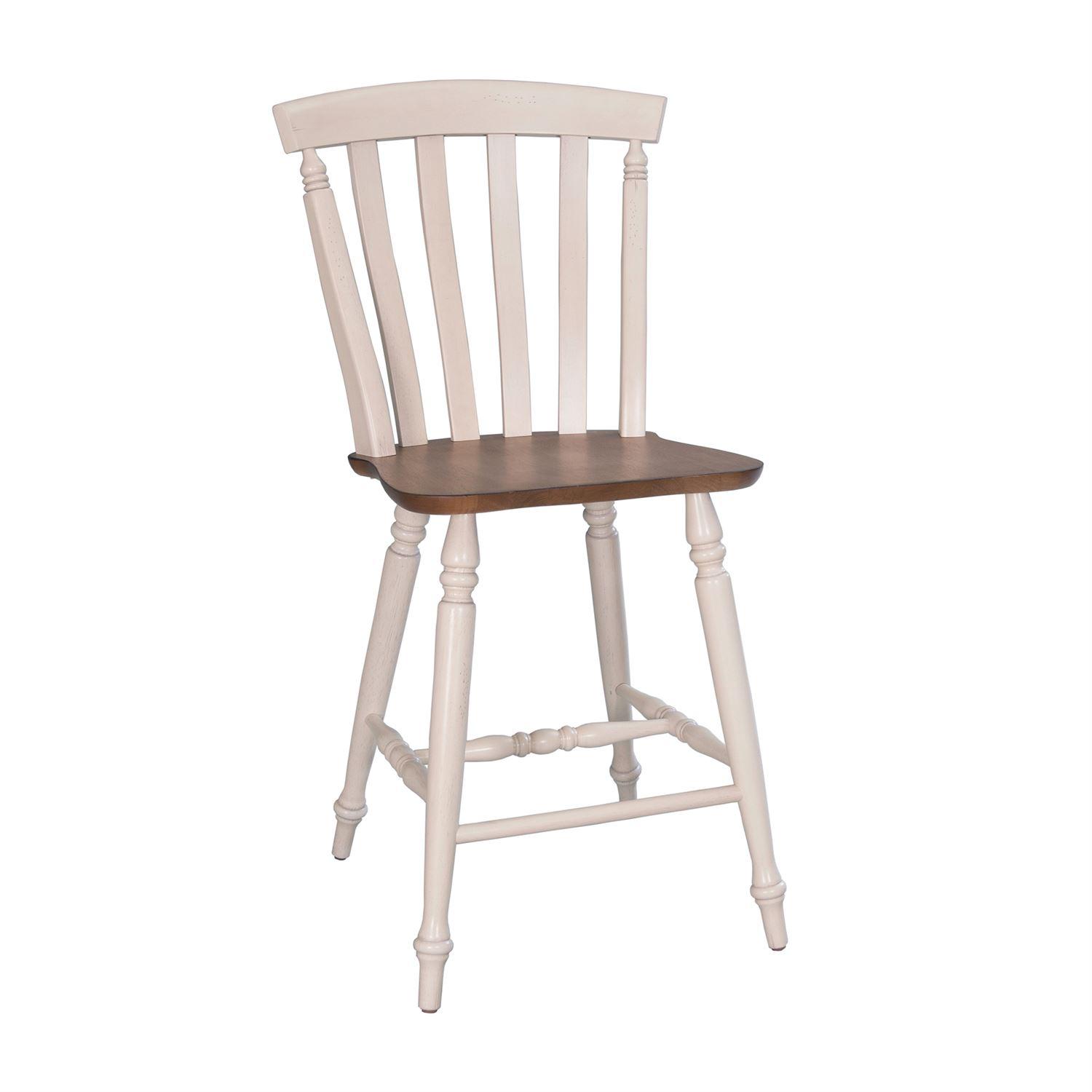

    
Farmhouse White Wood Counter Chair 841-B150024 Liberty Furniture
