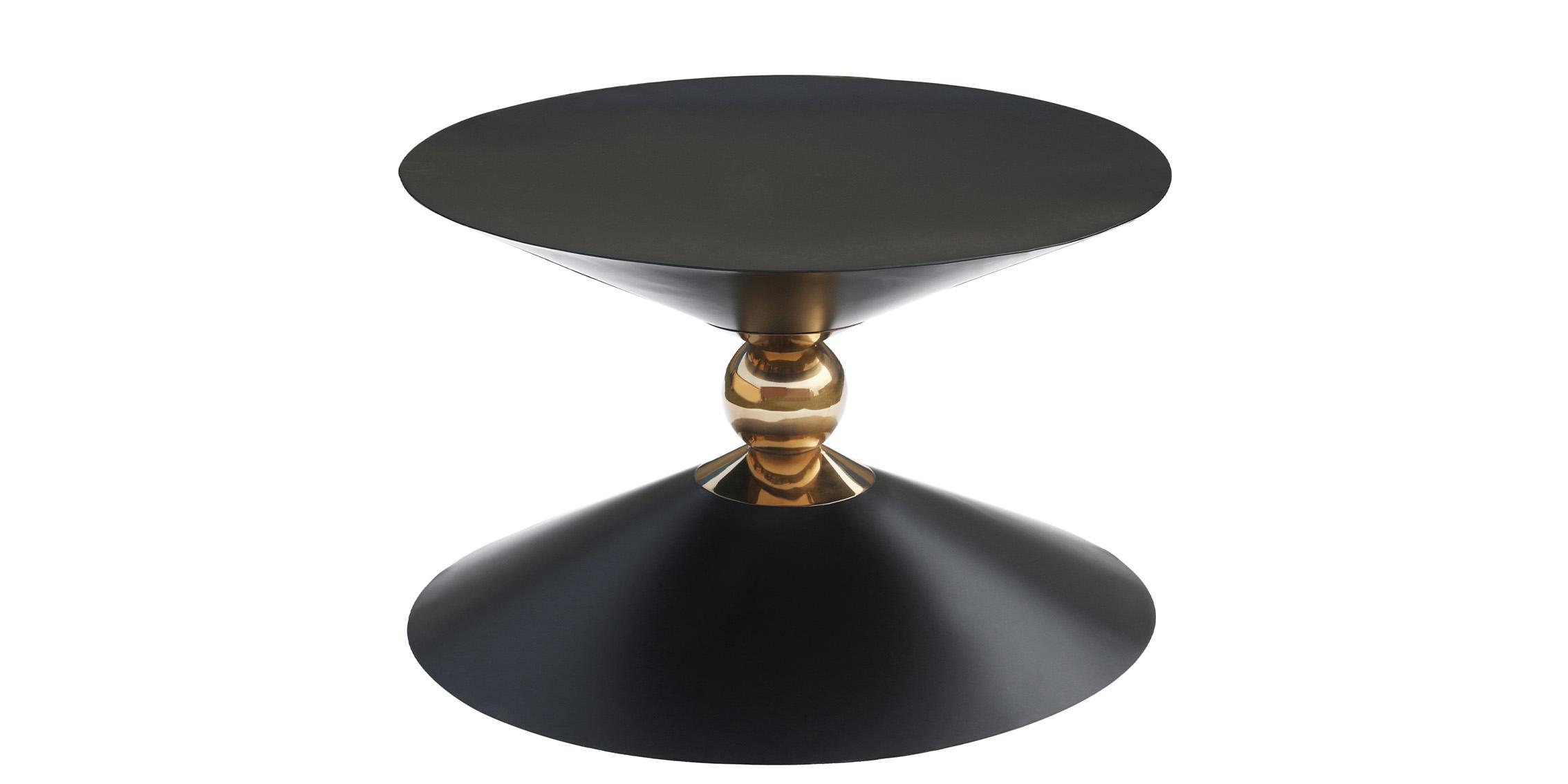 Contemporary, Modern Coffee Table MALIA 289-CT 289-CT in Gold, Black 