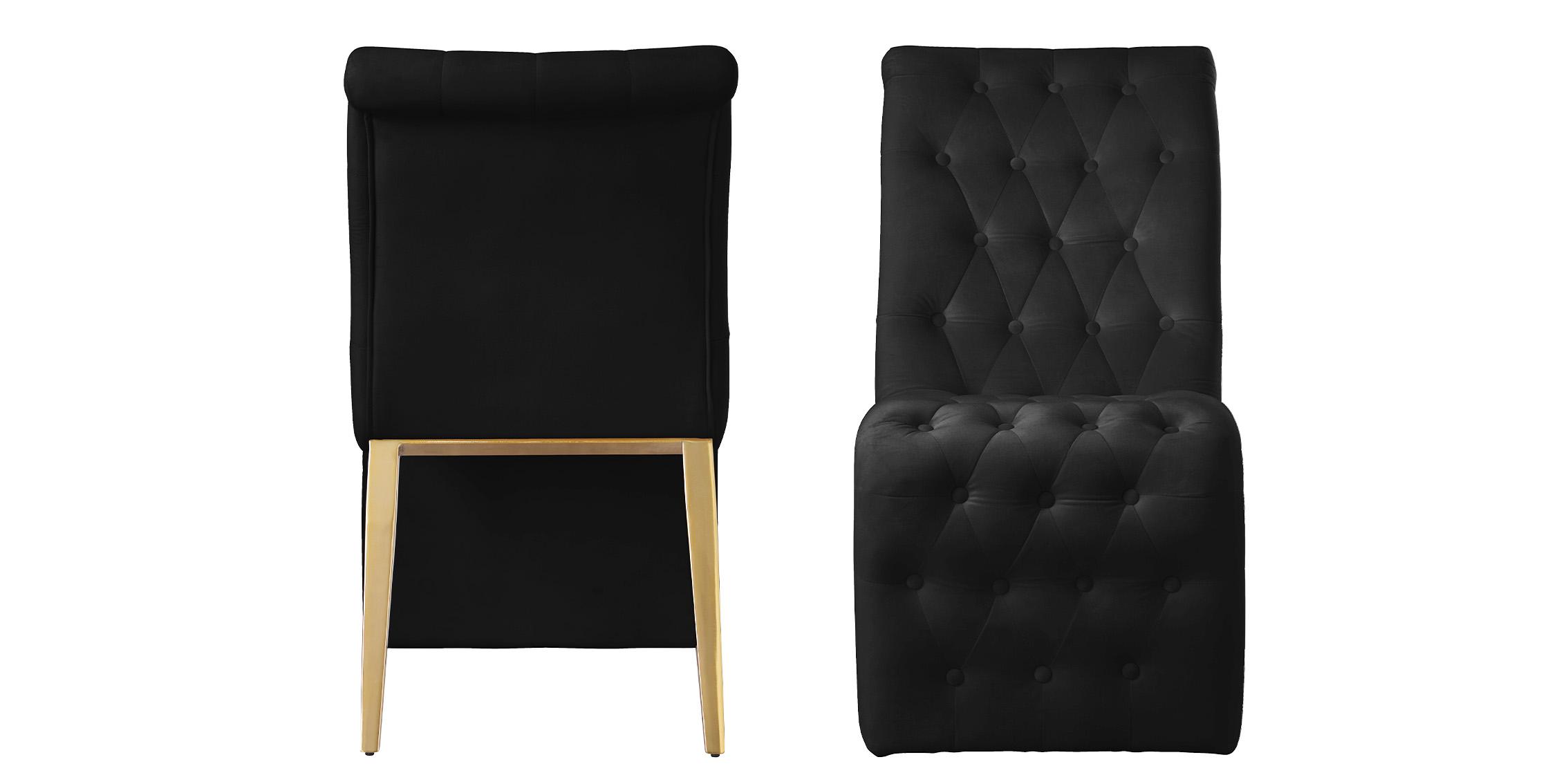 

    
Meridian Furniture CURVE 920Black-C Dining Chair Set Gold/Black 920Black-C
