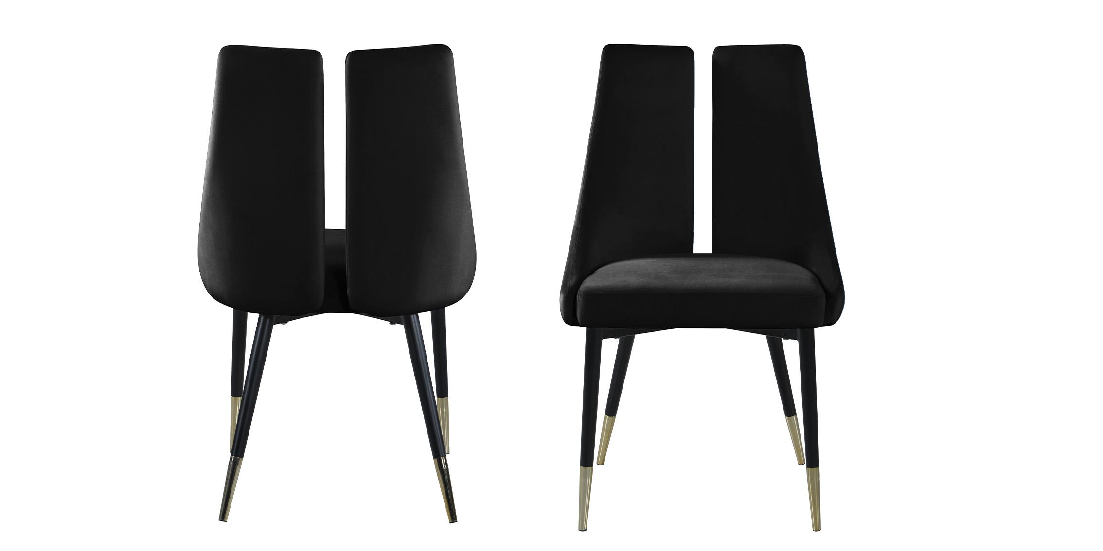 

    
Meridian Furniture SLEEK 944Black-C Dining Chair Set Gold/Black 944Black-C
