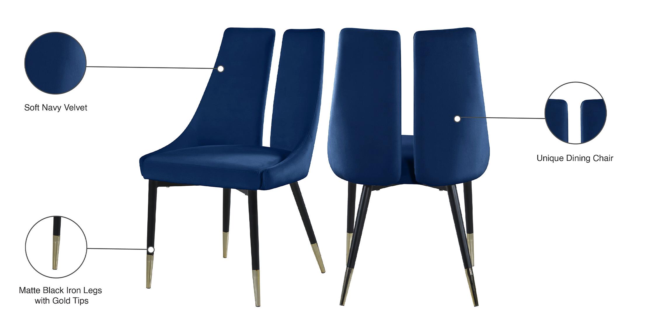 

    
944Navy-C Meridian Furniture Dining Chair Set
