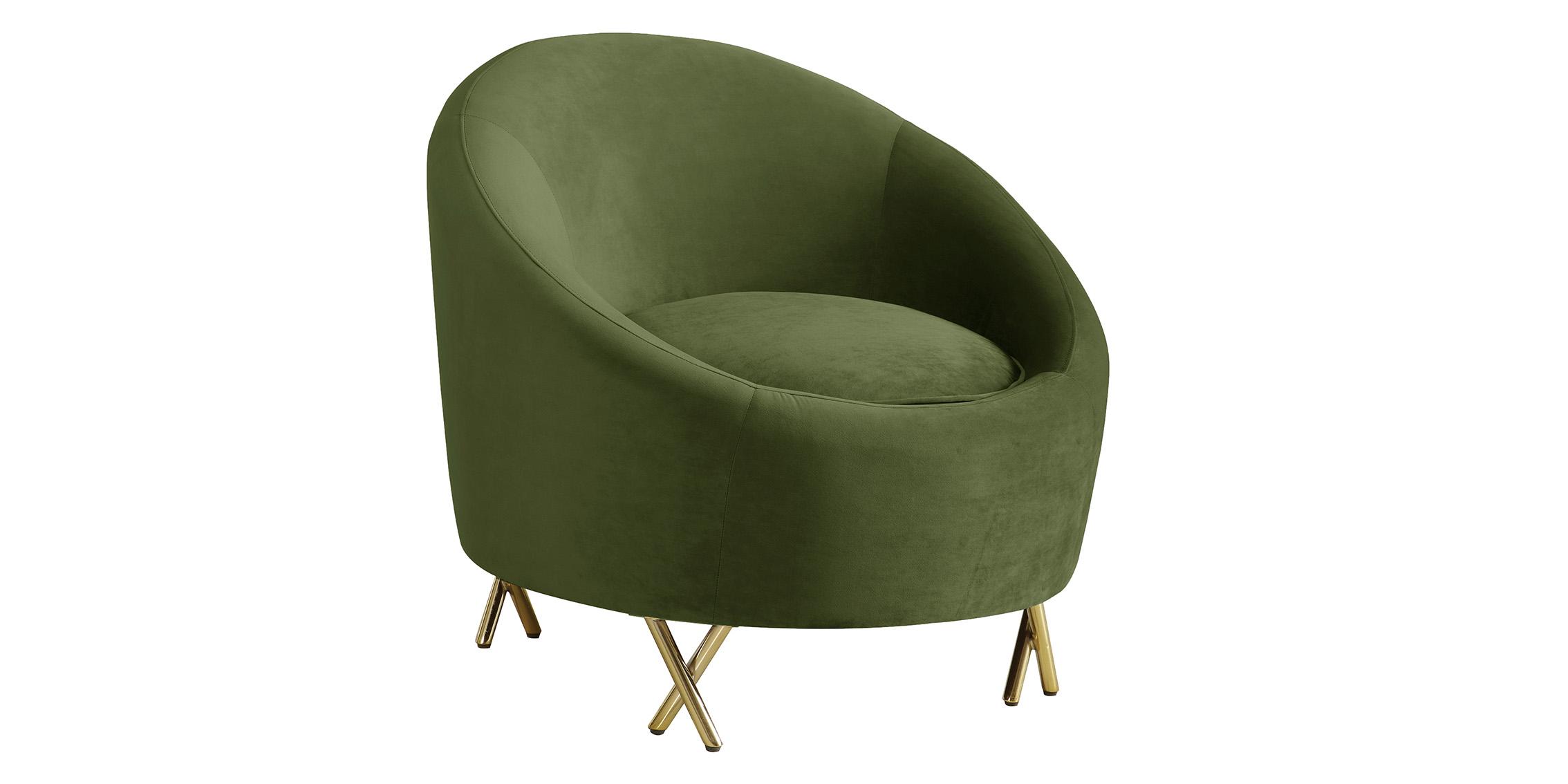 

    
Glam Olive Velvet Arm Chair SERPENTINE 679Olive-C Meridian Contemporary Modern
