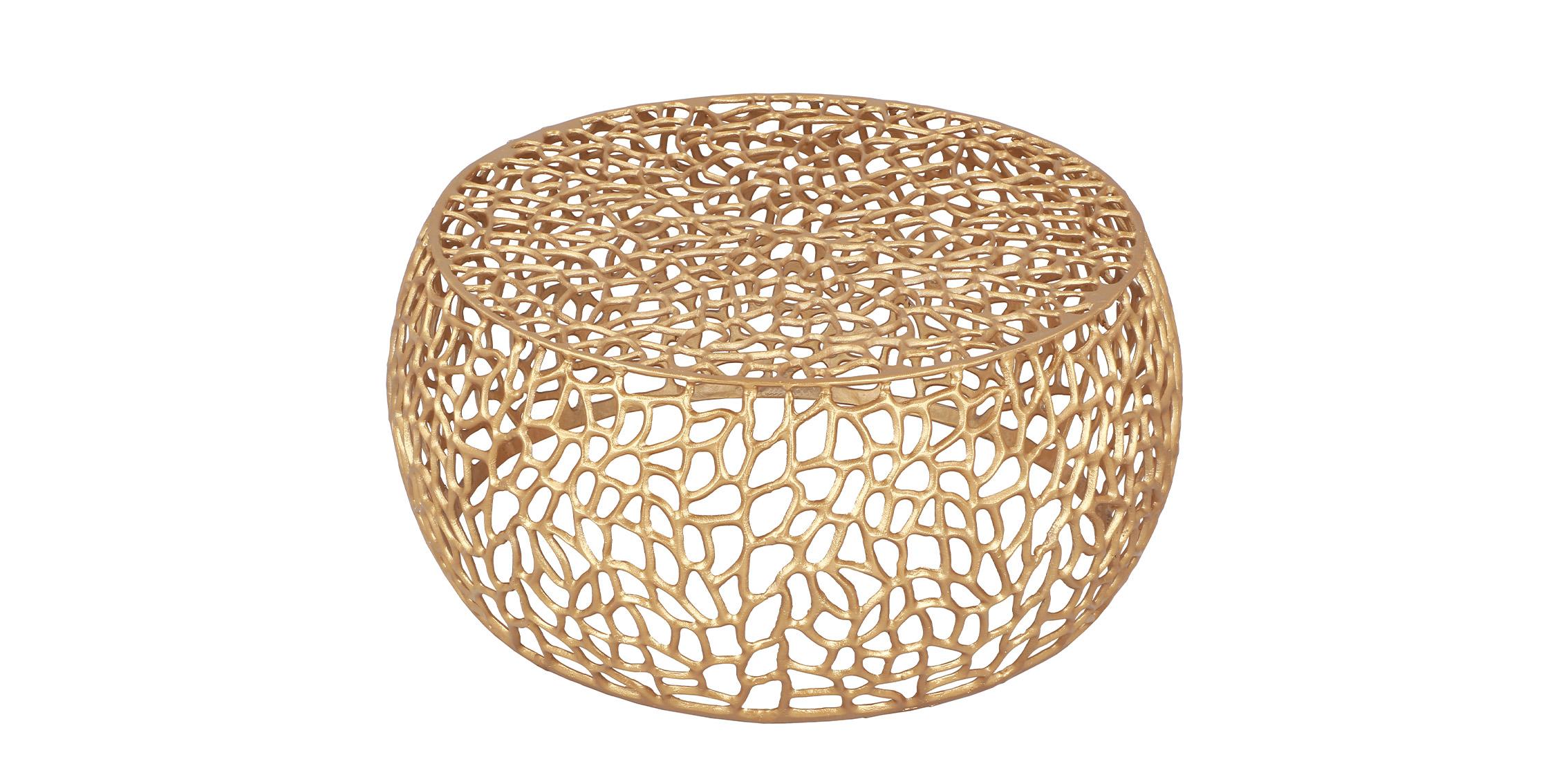 Contemporary, Modern Coffee Tables PRIYA 224Gold-C 224Gold-C in Gold 