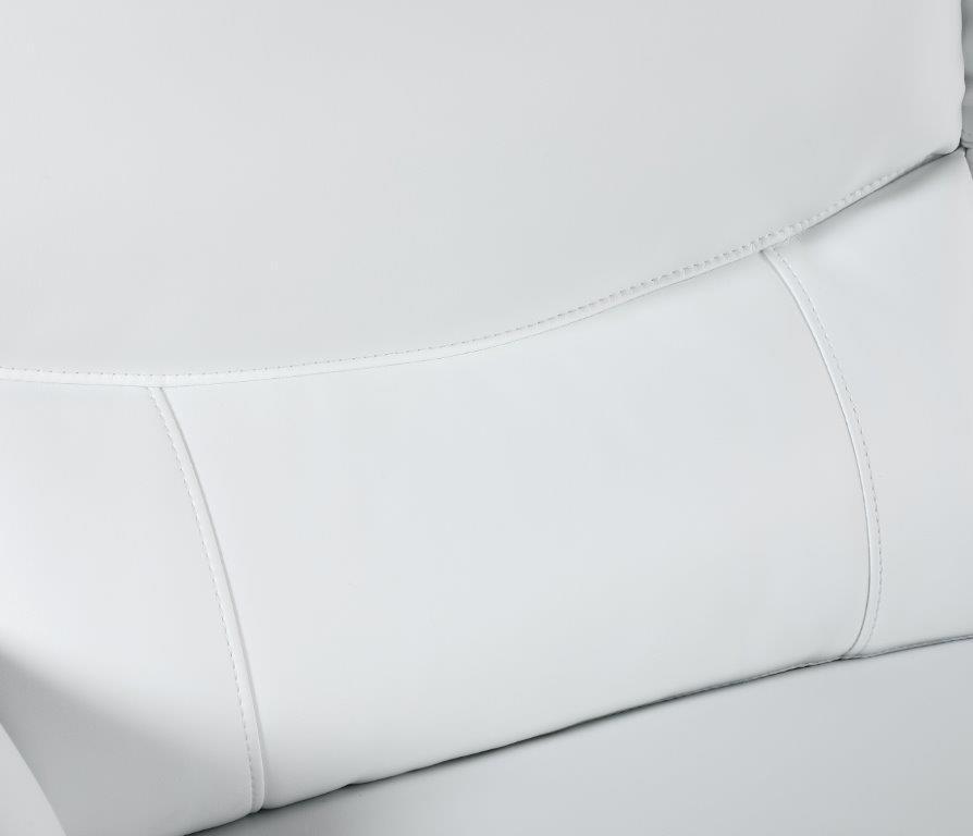 

    
 Order  WHITE Premium Leather Match Sofa Set 2 Pcs Contemporary 4572 Global United
