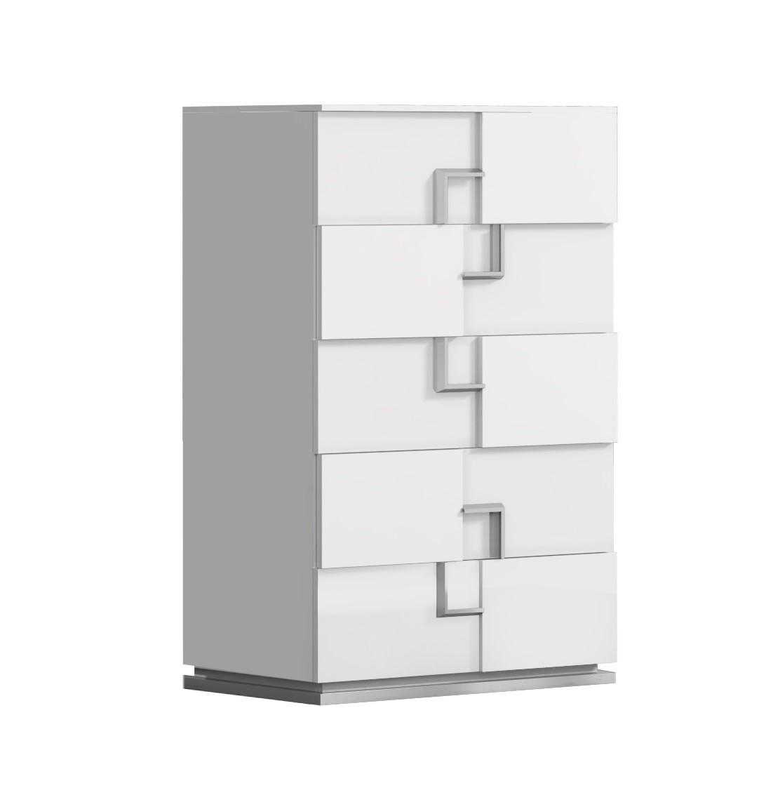Contemporary, Modern Chest Infinity 17441 in White 