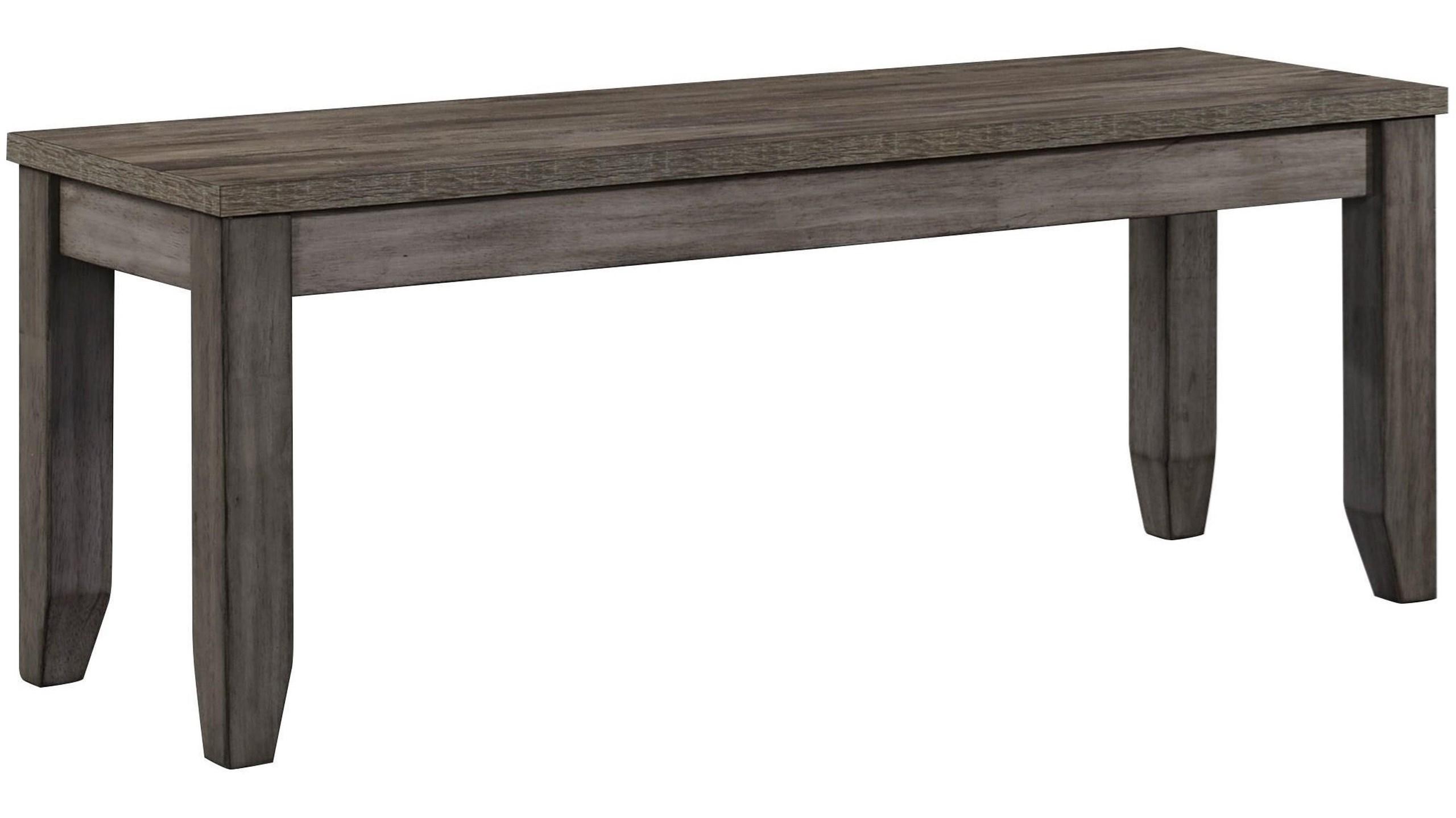 

    
Gray Melamine Dining Bench by Crown Mark Sean 1131-BENCH
