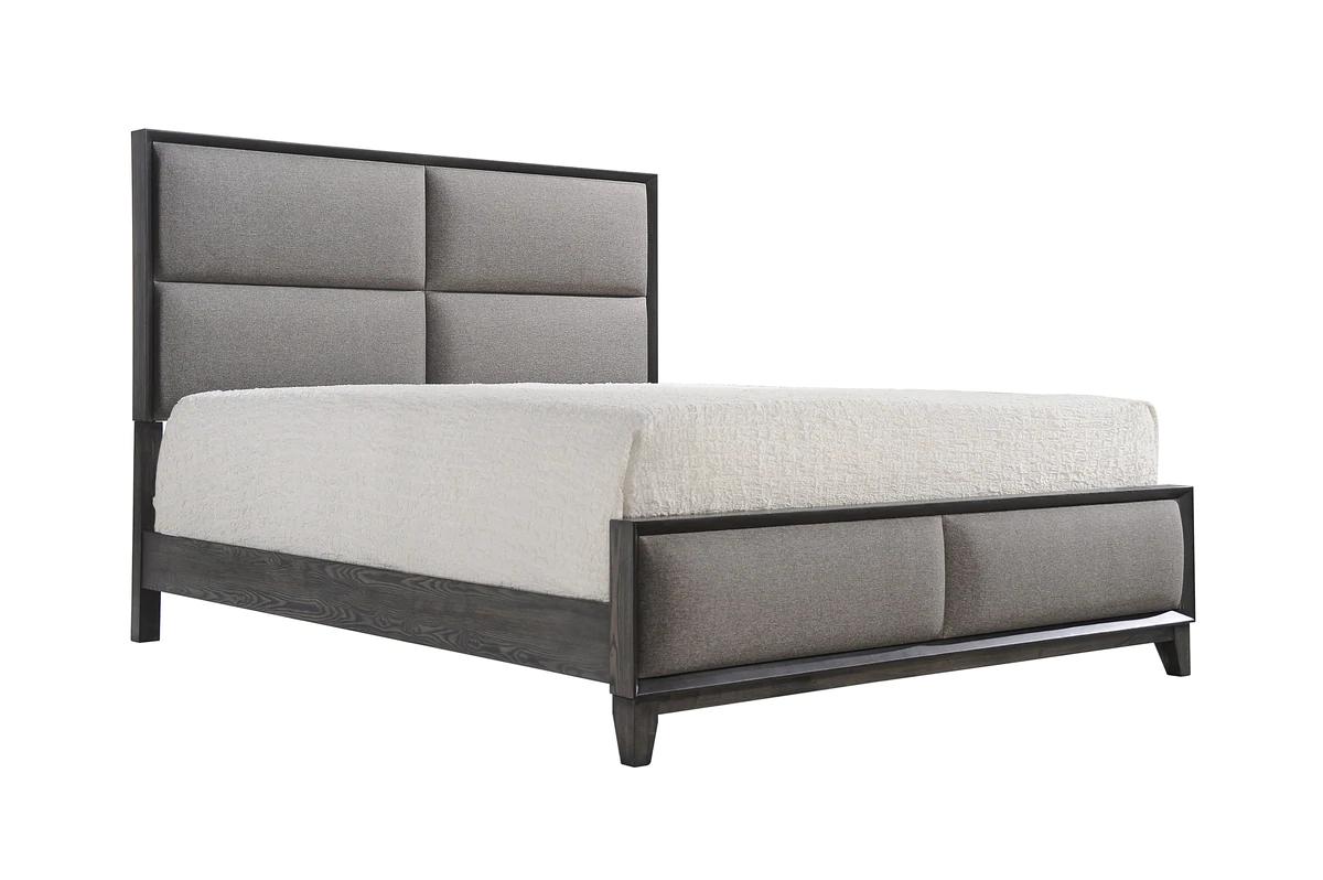

    
Gray King Size Panel Bed by Crown Mark Florian B6570-K-Bed
