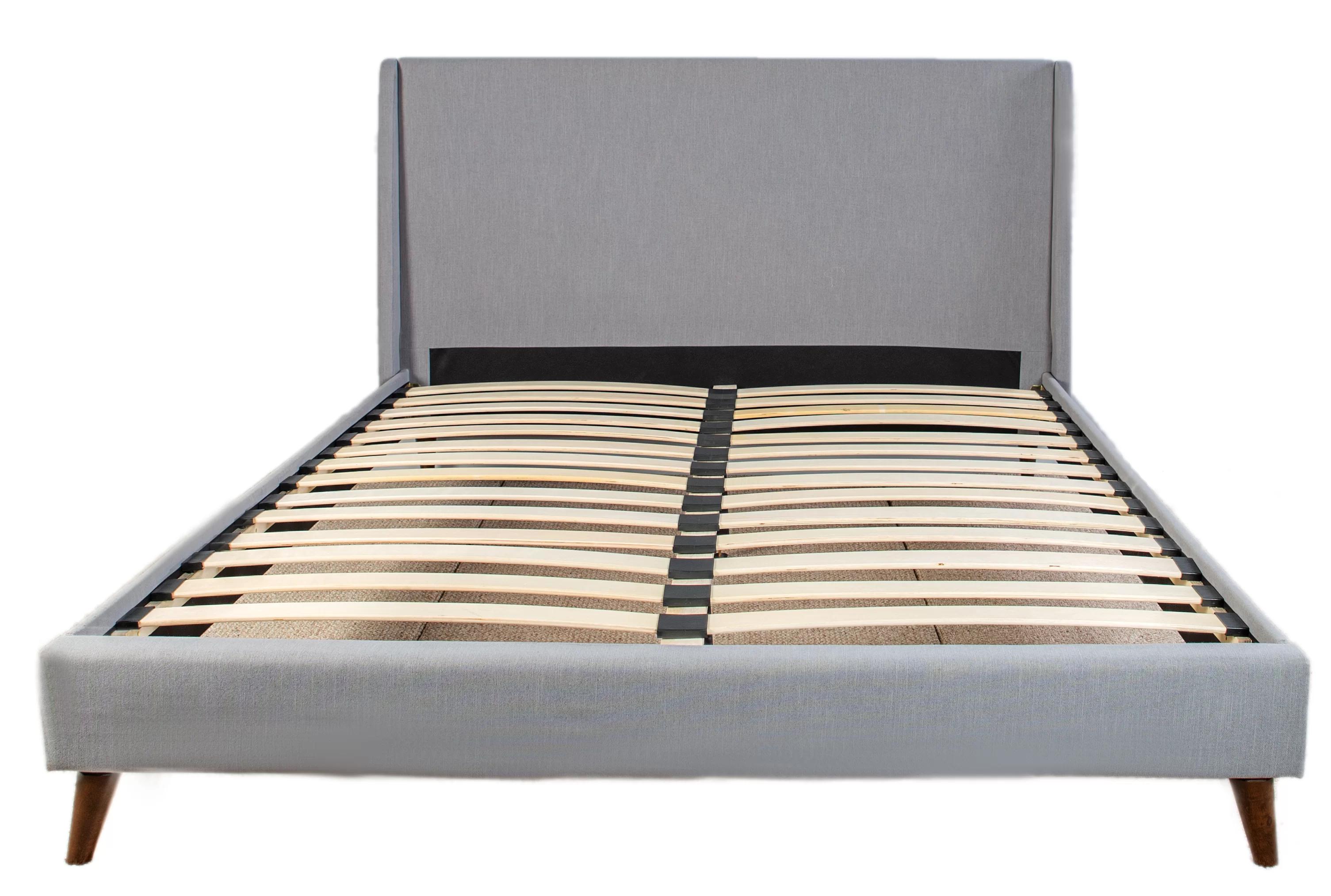 

    
Gray Upholstered Panel Bed by Bernards Furniture Maddison 1182DS-105FQRL
