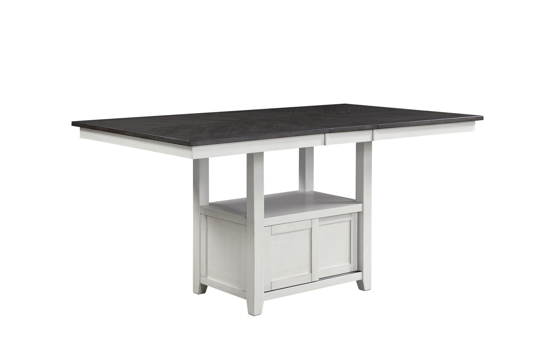Traditional, Cottage Counter Height Table Buford 2773CG-T-4272 in White, Gray 