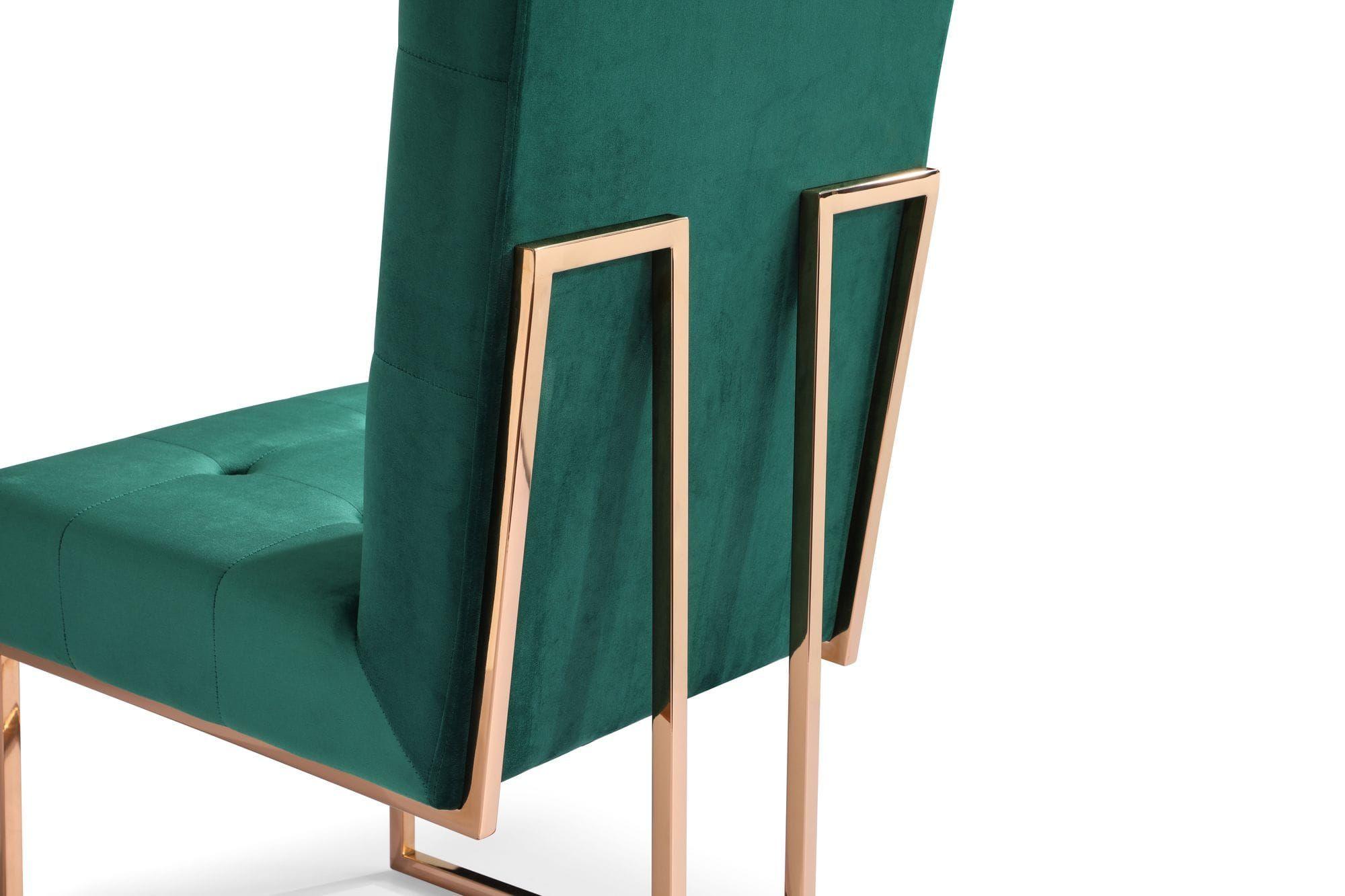

                    
VIG Furniture Legend Dining Chair Set Green Velvet Purchase 
