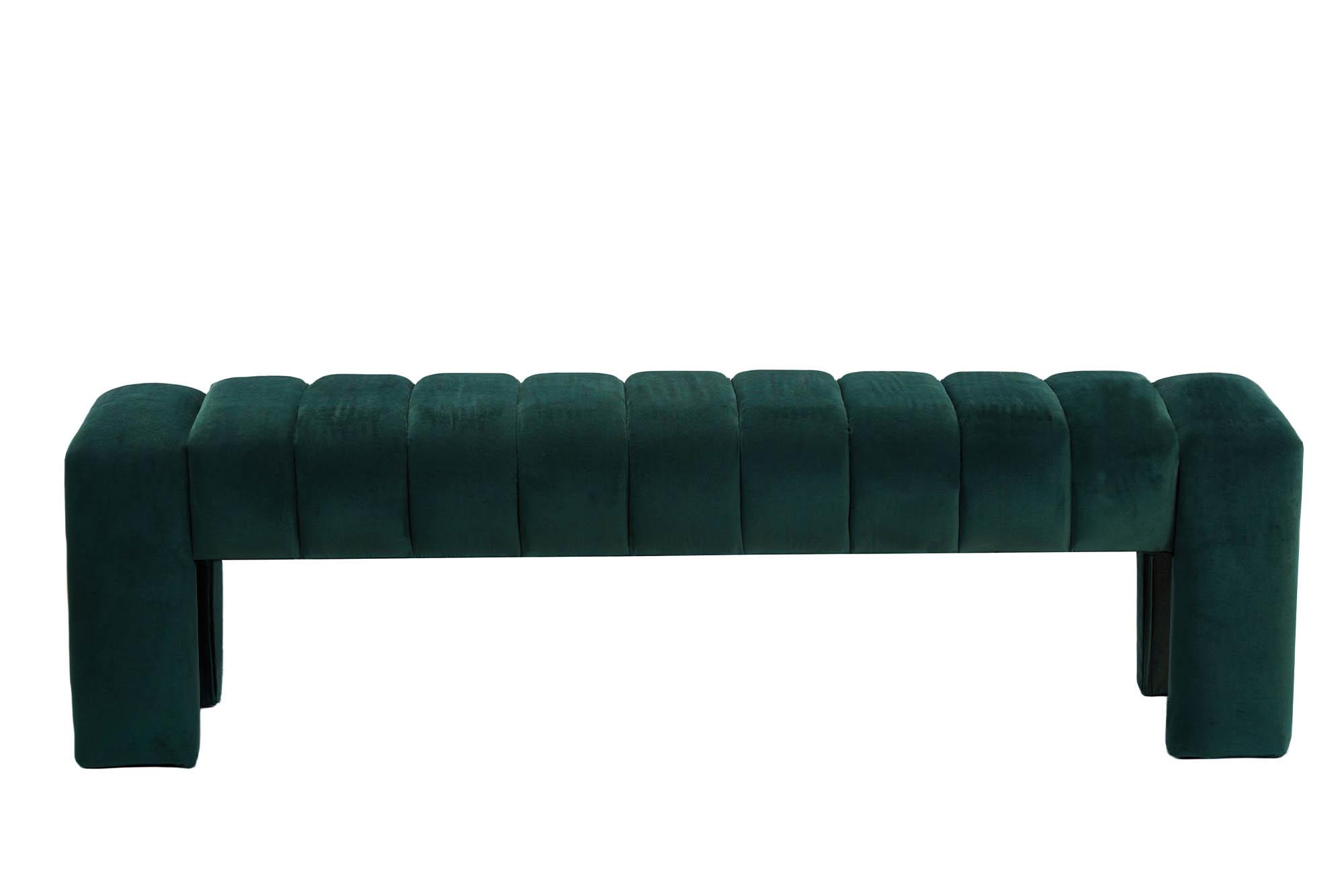 

        
Meridian Furniture ANDAZ 443Green Bench Green Velvet 094308309002
