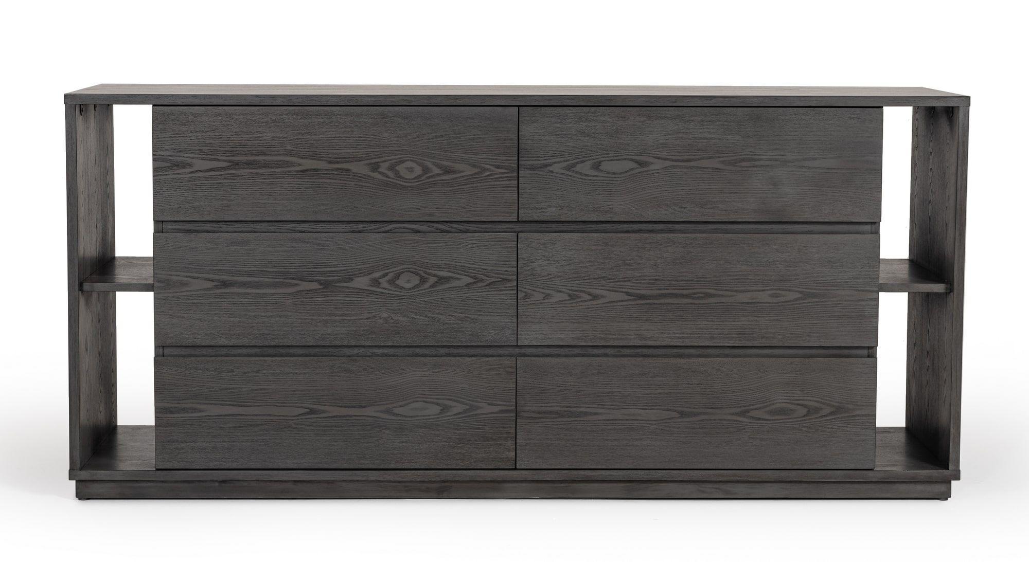 

    
Grey 6 Drawers Dresser & Mirror Set by VIG Nova Domus Jagger
