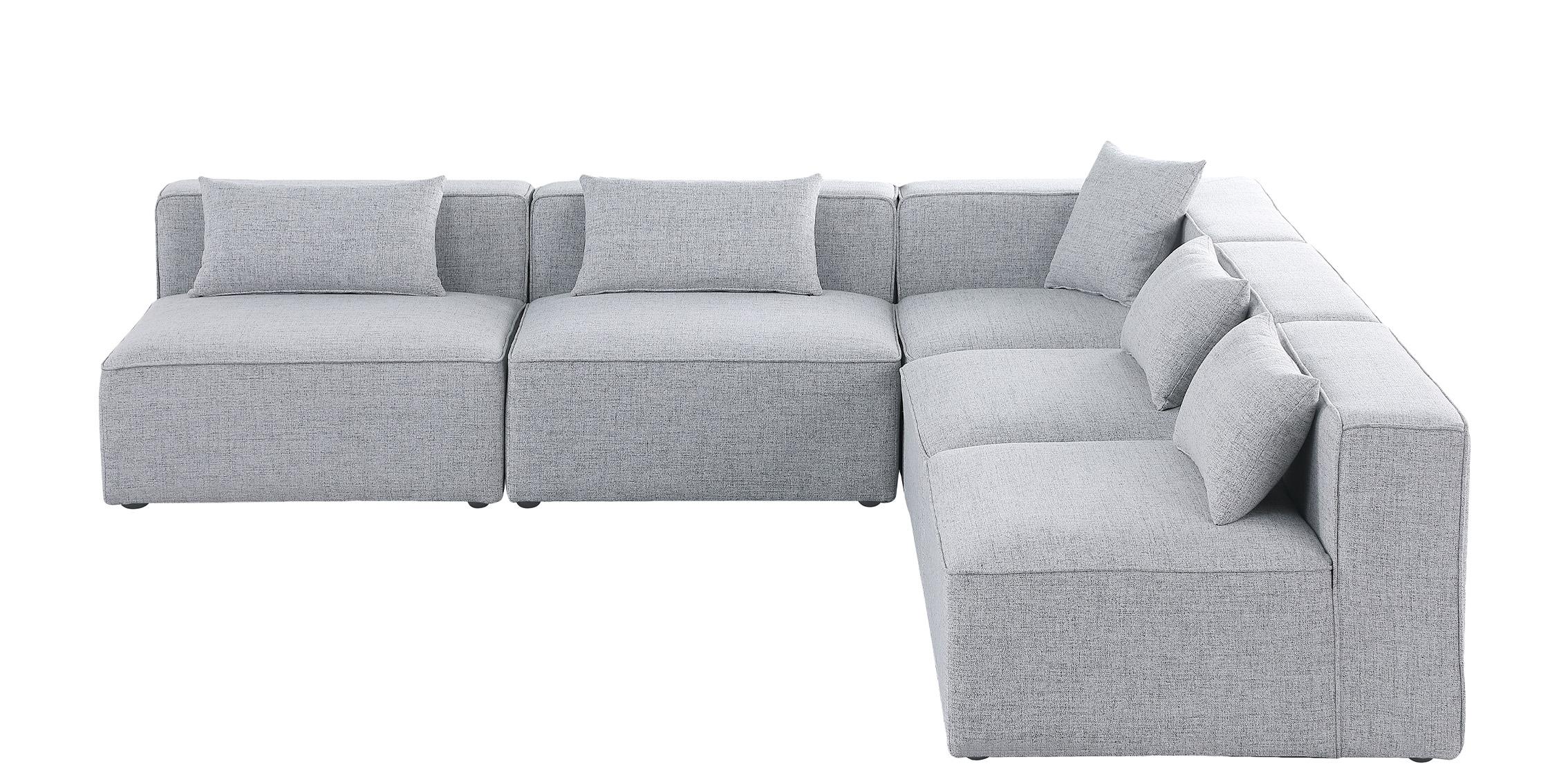 

    
Meridian Furniture CUBE 630Grey-Sec5B Modular Sectional Sofa Gray 630Grey-Sec5B
