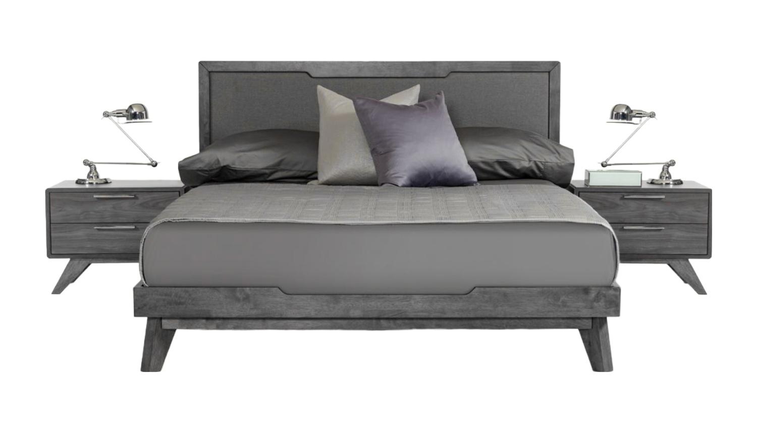 

    
Grey Linen King Panel Bedroom Set 3Pcs by VIG Nova Domus Soria
