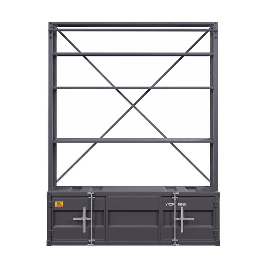 

        
Acme Furniture Cargo Bookcases Gunmetal/Gray  00840412207082
