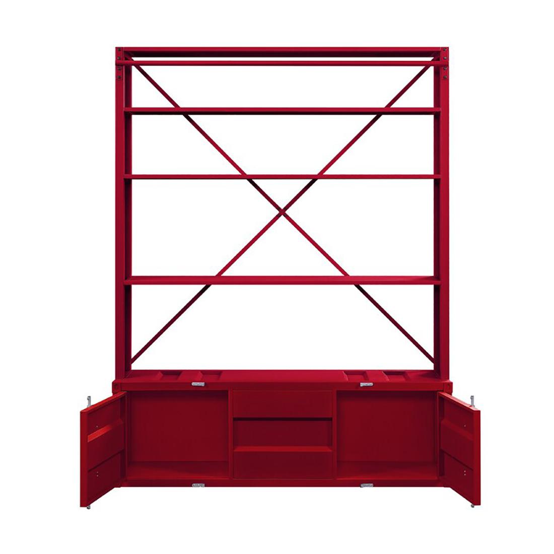 

    
Acme Furniture Cargo Bookcases Red Cargo 39897
