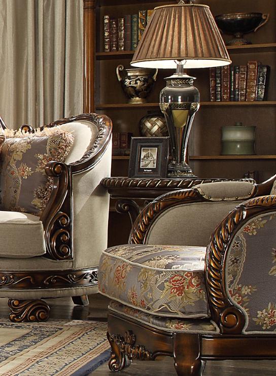 

                    
Homey Design Furniture HD-1623 – CHAIR Armchair Beige Fabric Purchase 
