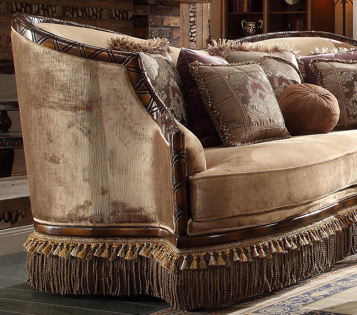 

                    
Homey Design Furniture HD-1631 – 3PC SOFA SET Sofa Set Mahogany/Beige Fabric Purchase 
