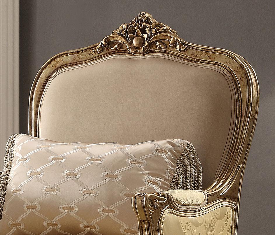 

    
Homey Design Furniture HD-2626 – CHAIR Armchair Gold/Champagne HD-C2626
