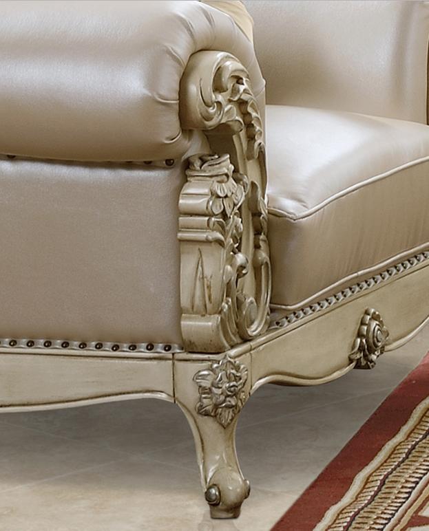 

                    
Homey Design Furniture HD-32 – SOFA Sofa Beige Leather Purchase 
