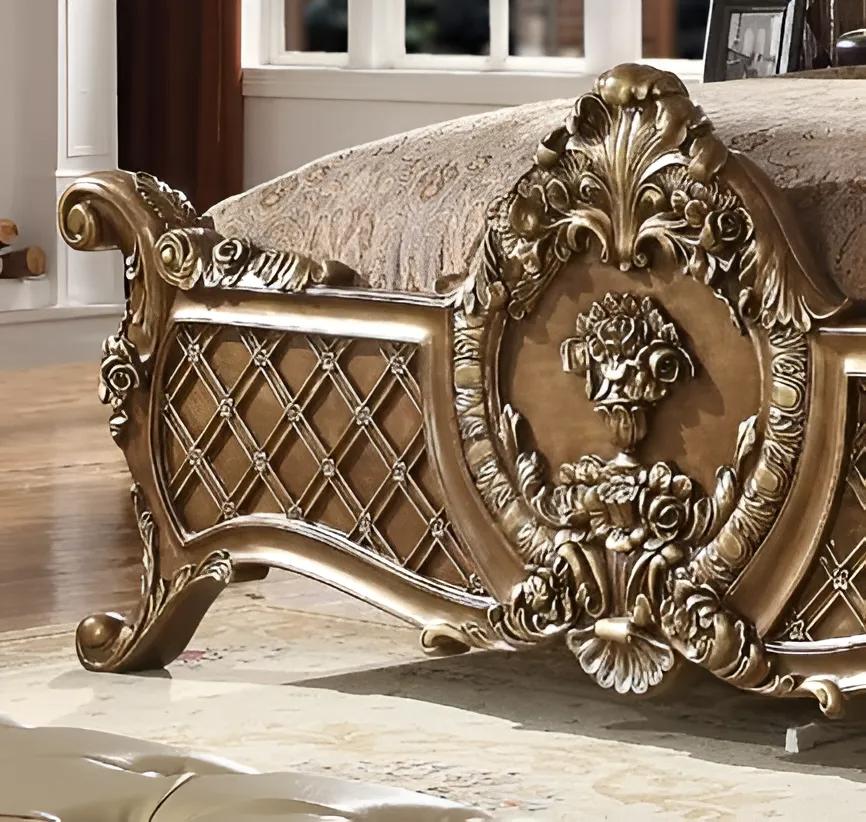 

                    
Homey Design Furniture HD-8018 – EK BED Panel Bed Golden Brown Leather Purchase 
