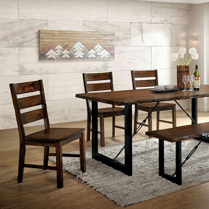 Contemporary, Transitional Dining Table Dulce Dining Table CM3604T CM3604T in Walnut, Black 
