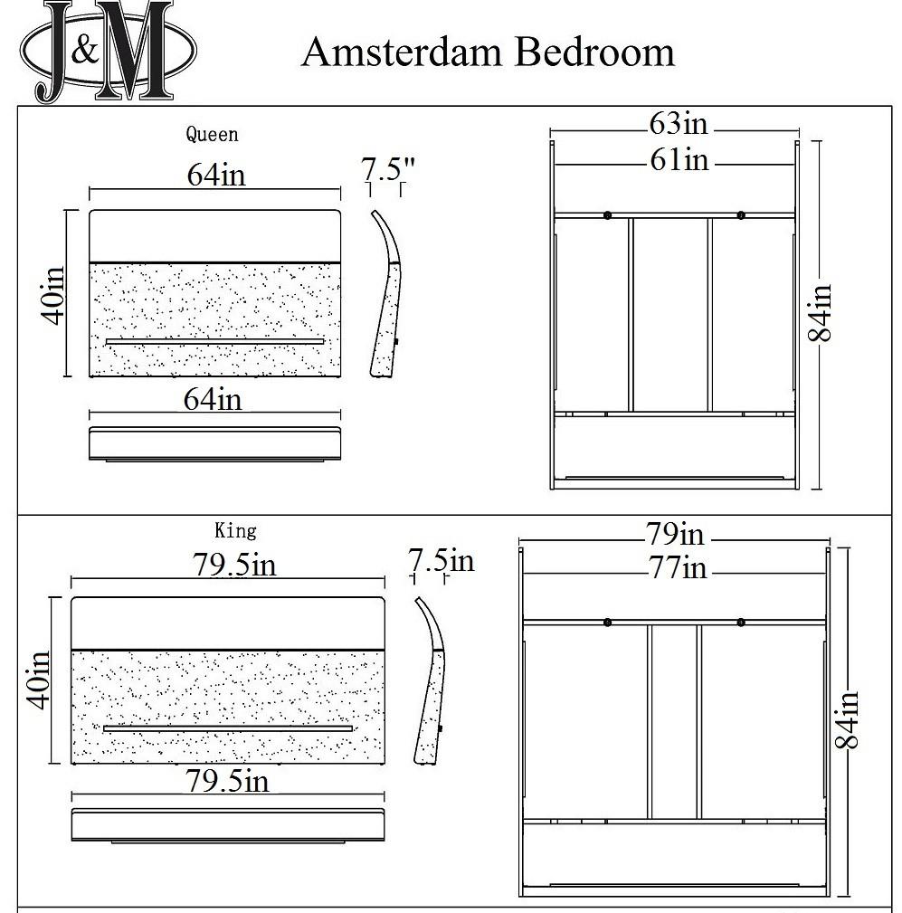 

                    
J&M Furniture Amsterdam Platform Bedroom Set Light Gray/Walnut  Purchase 
