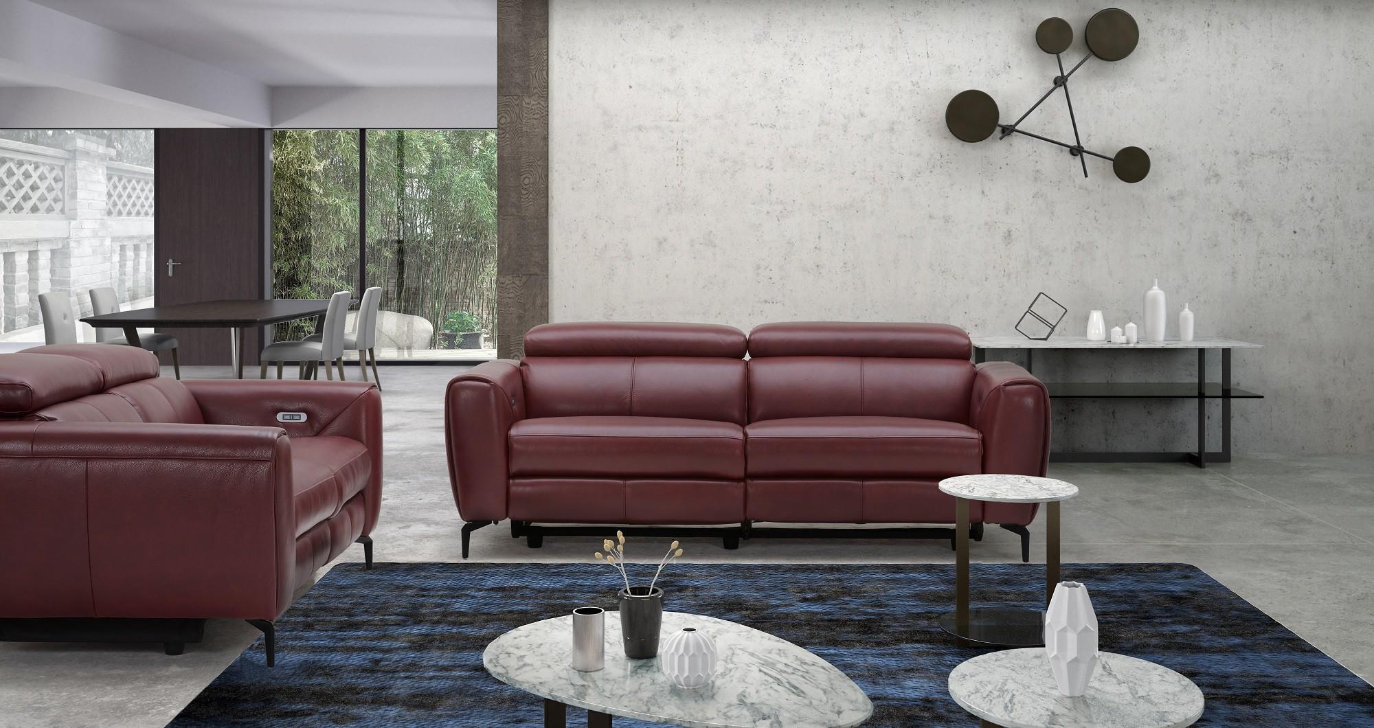 

    
SKU18822 Modern Motion Living Room Sofa in MERLOT Contemporary J&M Lorenzo
