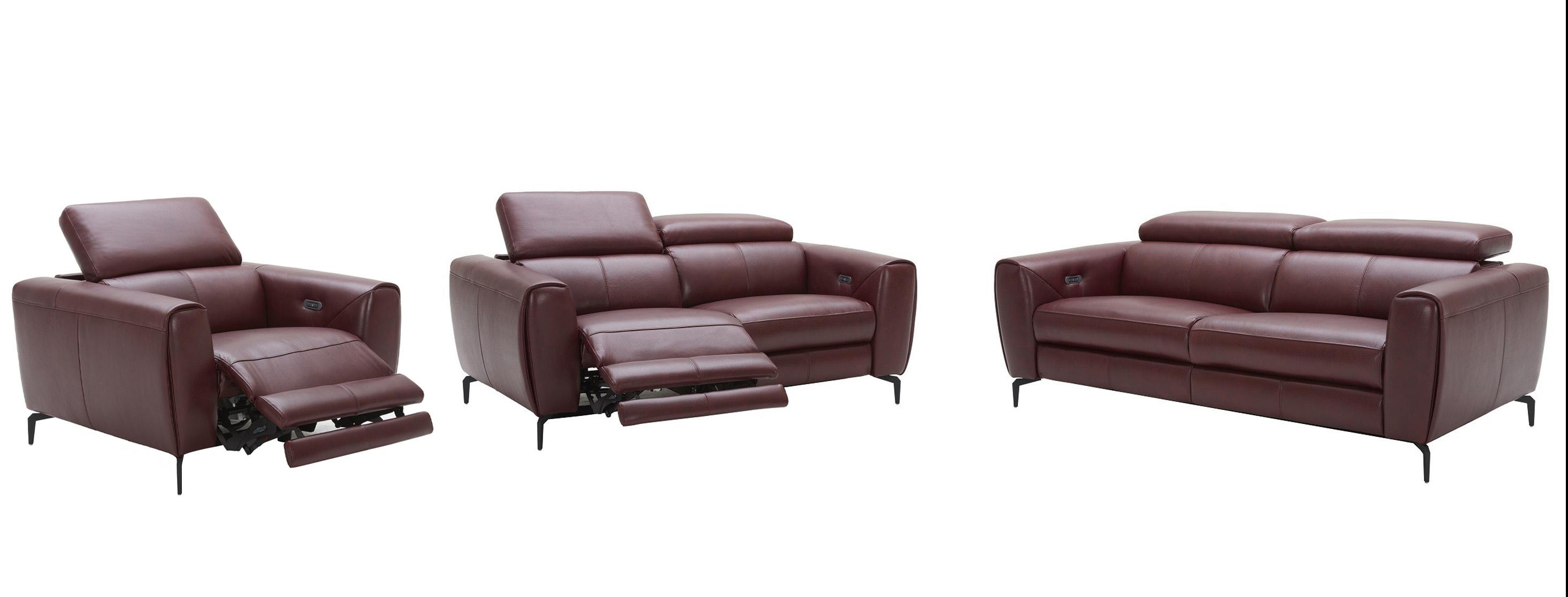 

    
 Order  Modern Motion Living Room Sofa in MERLOT Contemporary J&M Lorenzo
