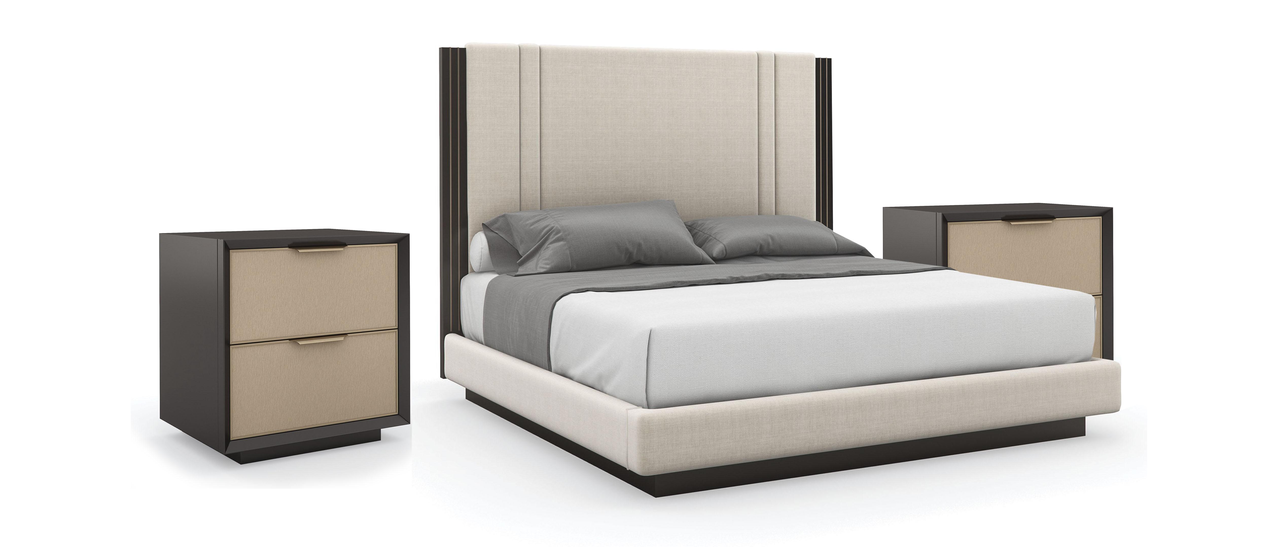 Caracole DECENT PROPOSAL / DOUBLE WRAP Platform Bed Set