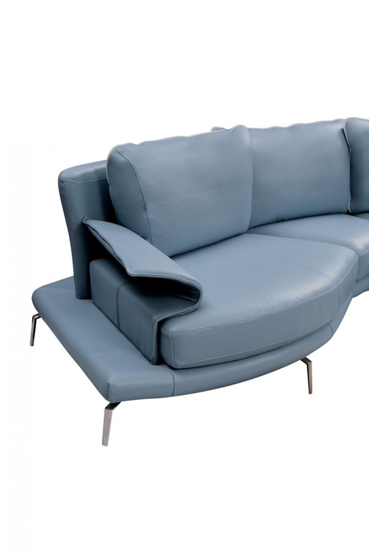 

    
Luxury Blue & White Sectional Sofa VIG Divani Casa Andover Contemporary
