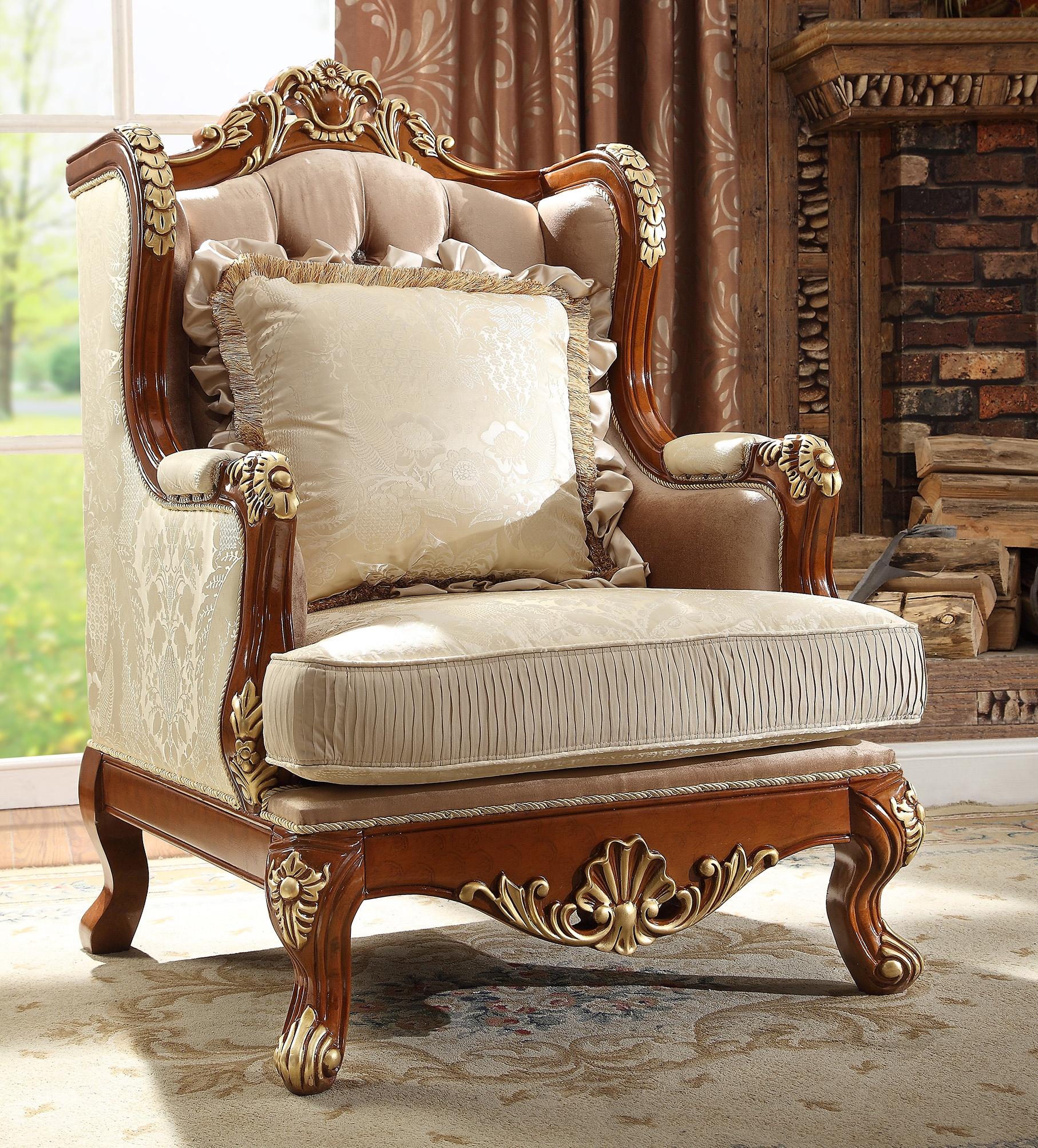 

    
HD-821-SSET3 Homey Design Furniture Sofa Set
