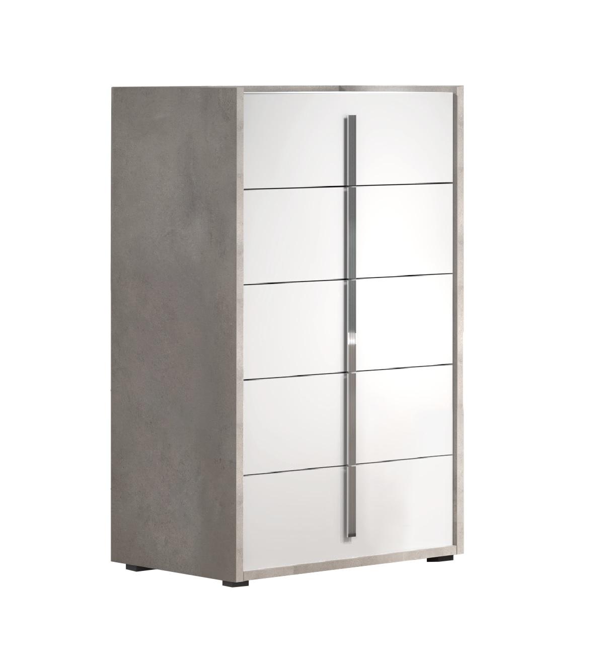 Contemporary, Modern Chest Infinity 17448 in White 
