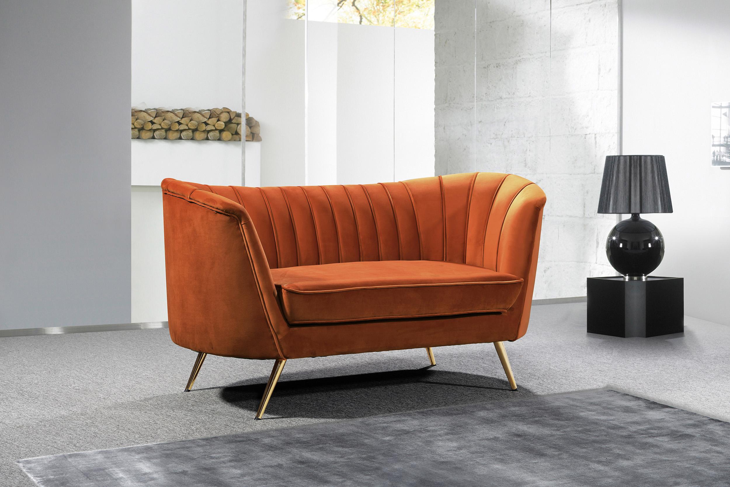 

    
622Cognac-S-Set-2 Meridian Furniture Sofa Set

