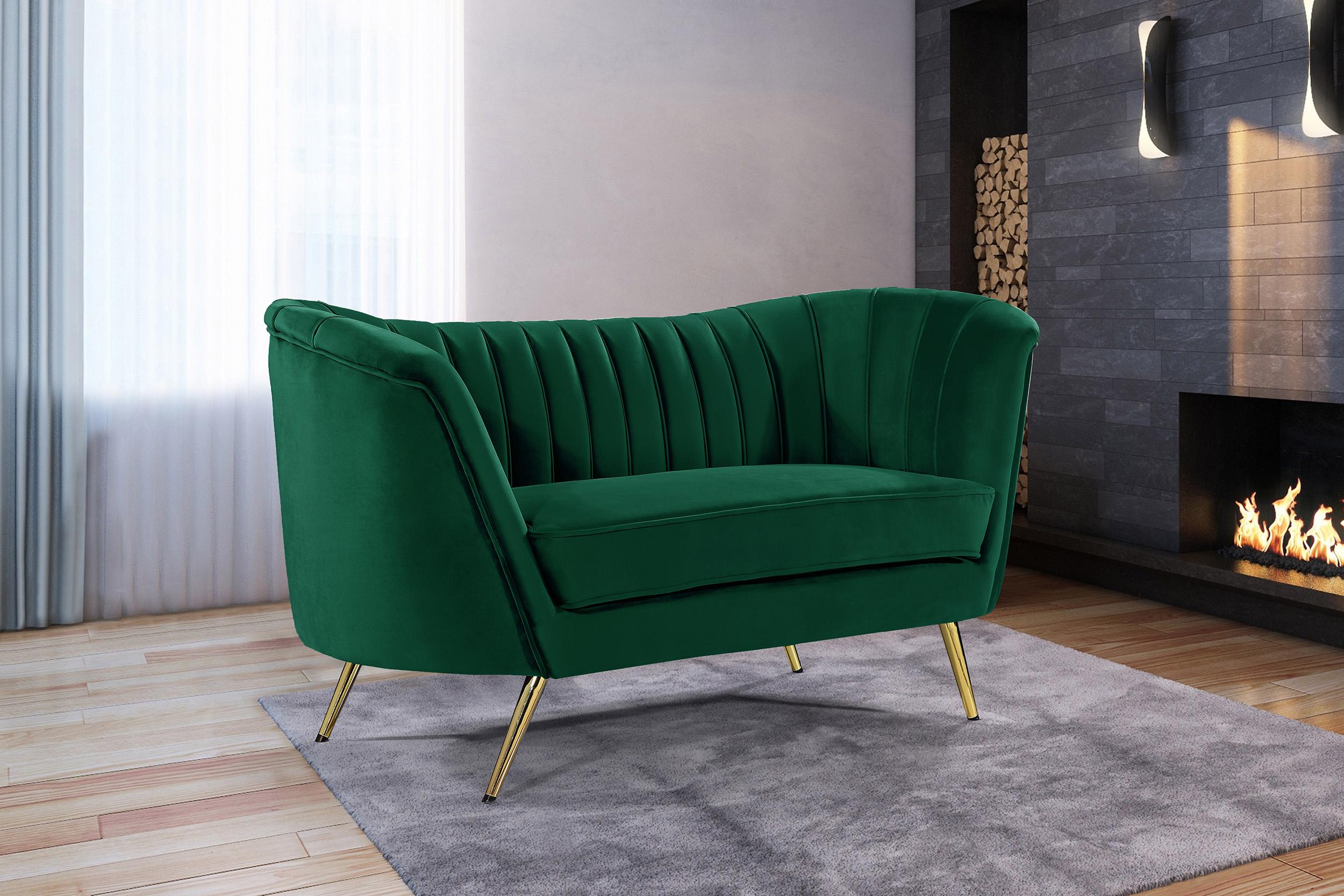 

    
622Green-S-Set-2 Meridian Furniture Sofa Set
