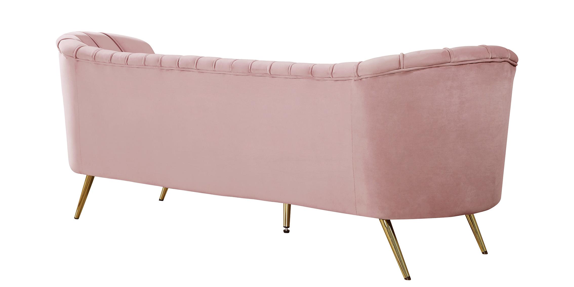 

        
Meridian Furniture Margo 622Pink-S-Set-2 Sofa Set Pink Velvet 00647899949180

