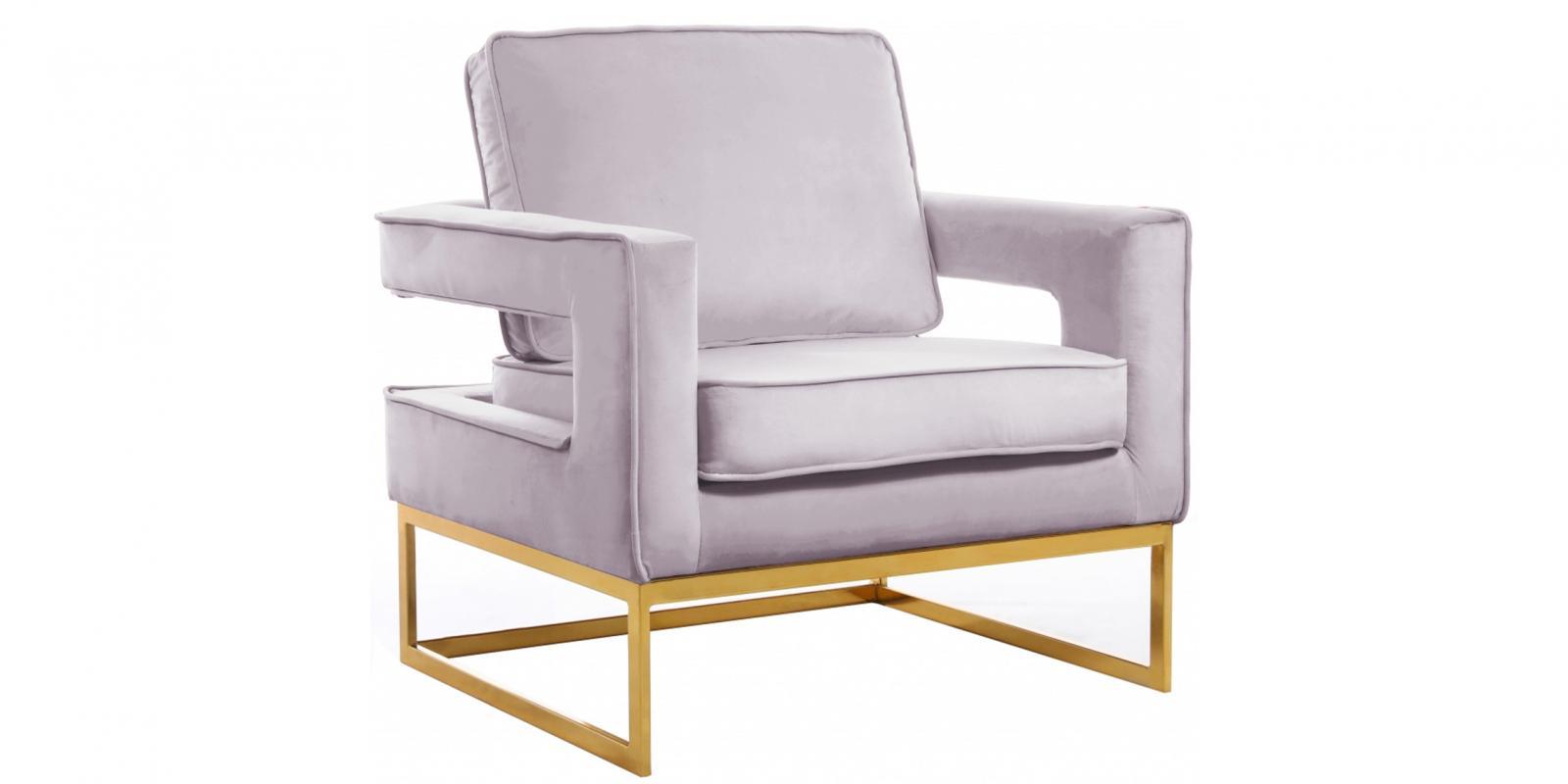 

        
Meridian Furniture Noah 511Pink-Set Accent Chair Set Pink/Gold Velvet 00647899948404
