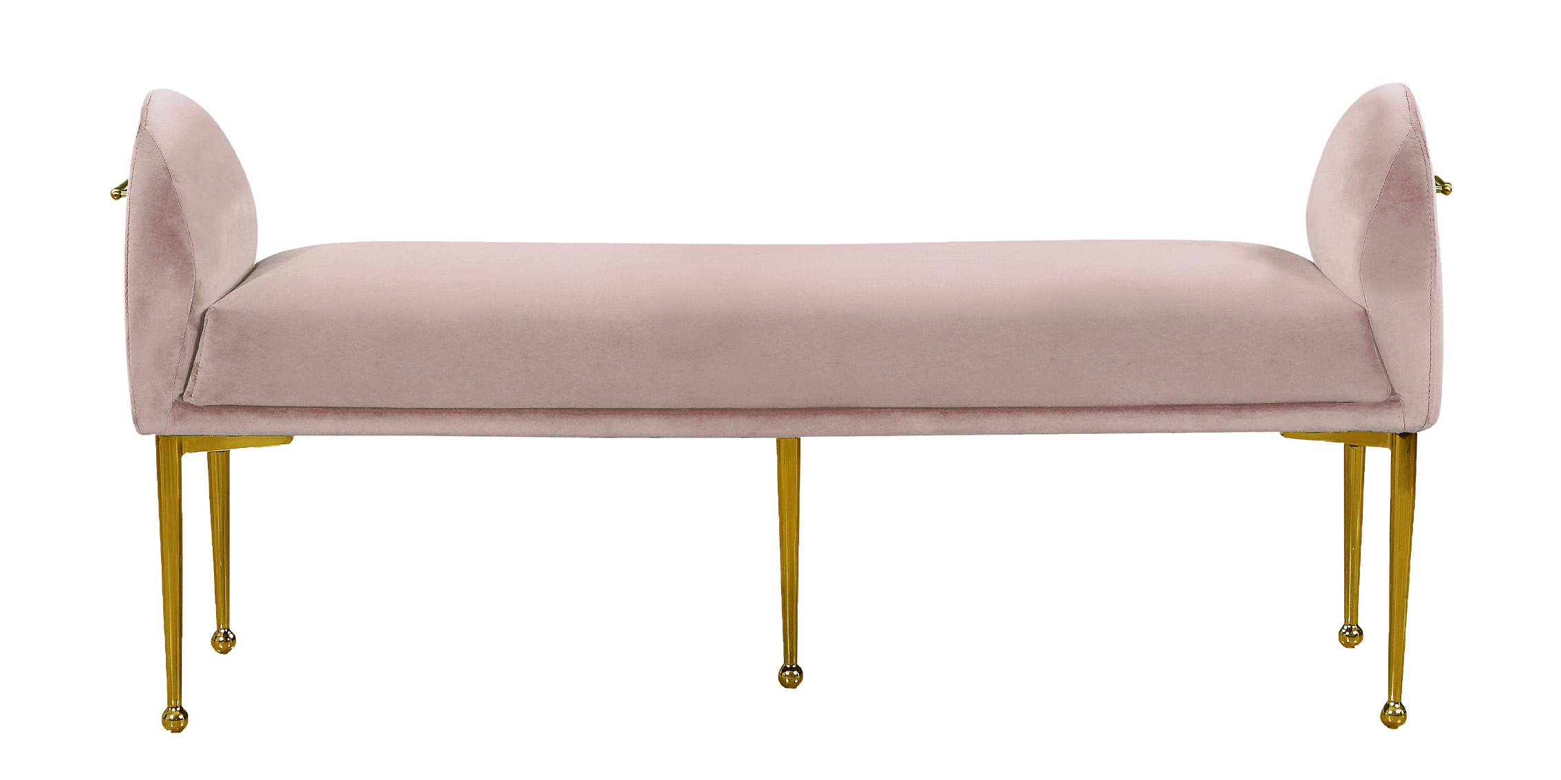 

        
Meridian Furniture Owen 144Pink Benches Pink Velvet 647899953248
