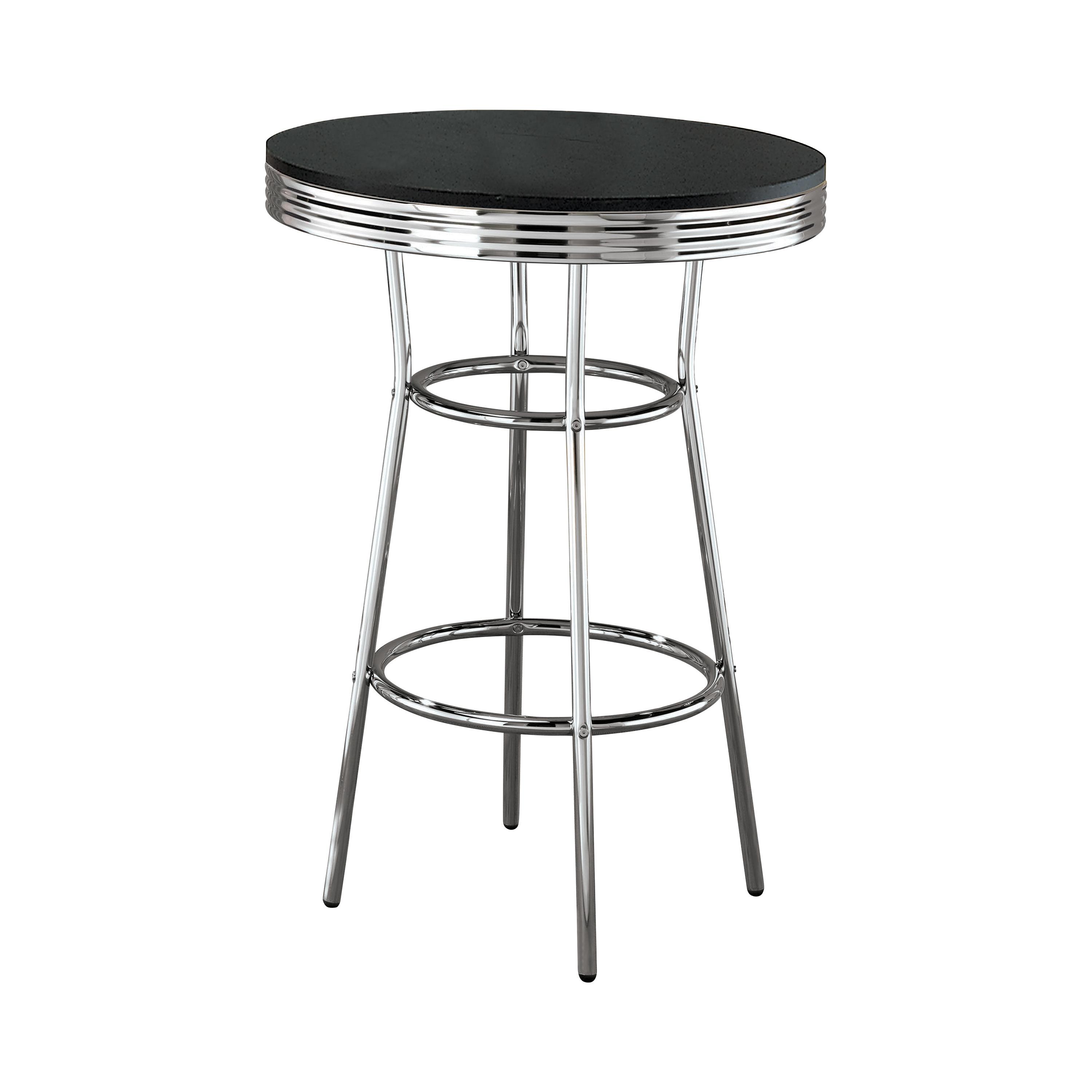 Modern Bar Table 2405 2405 in Black 