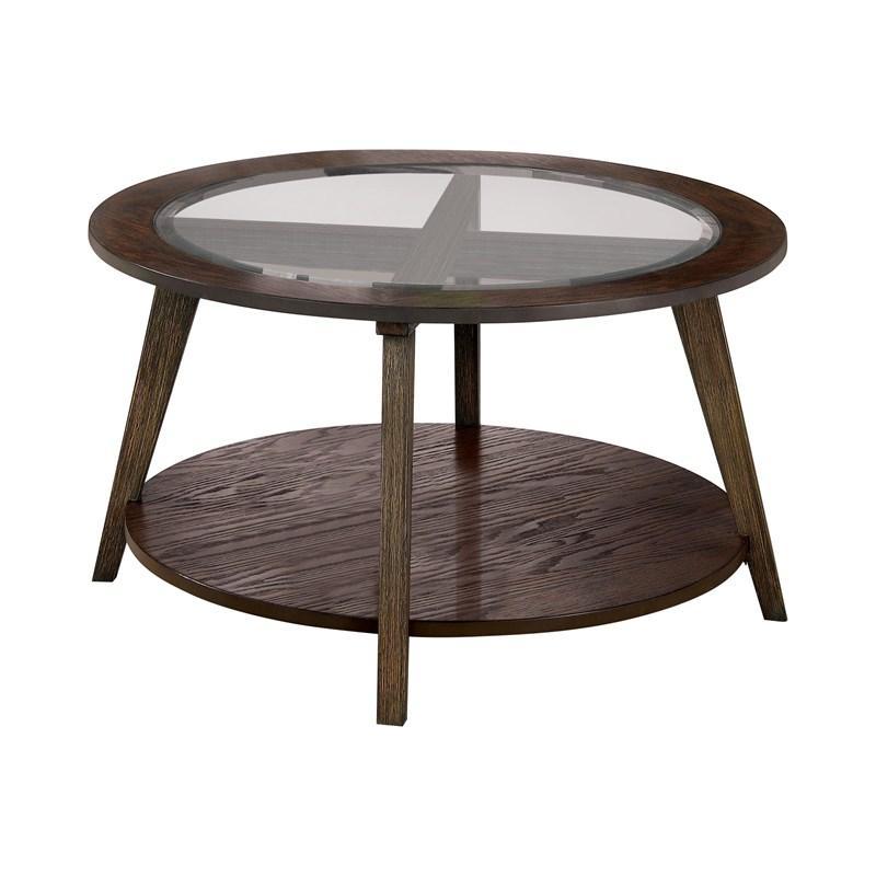

    
Mid-Century Modern Dark Oak Solid Wood Coffee Table Furniture of America CM4345C Uriel
