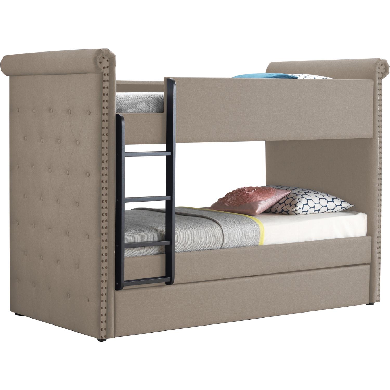 

    
Acme Furniture Romana Twin/Twin Bunk Bed Beige 37850

