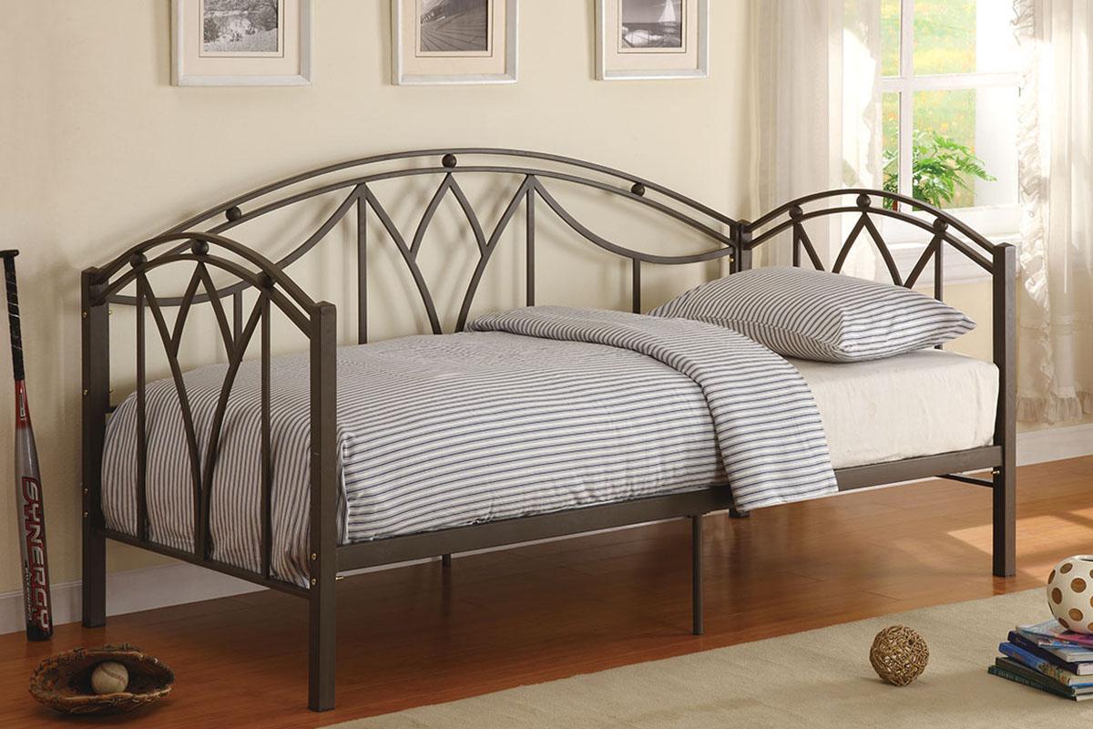 Modern Daybed F9082 F9082 in Brown 