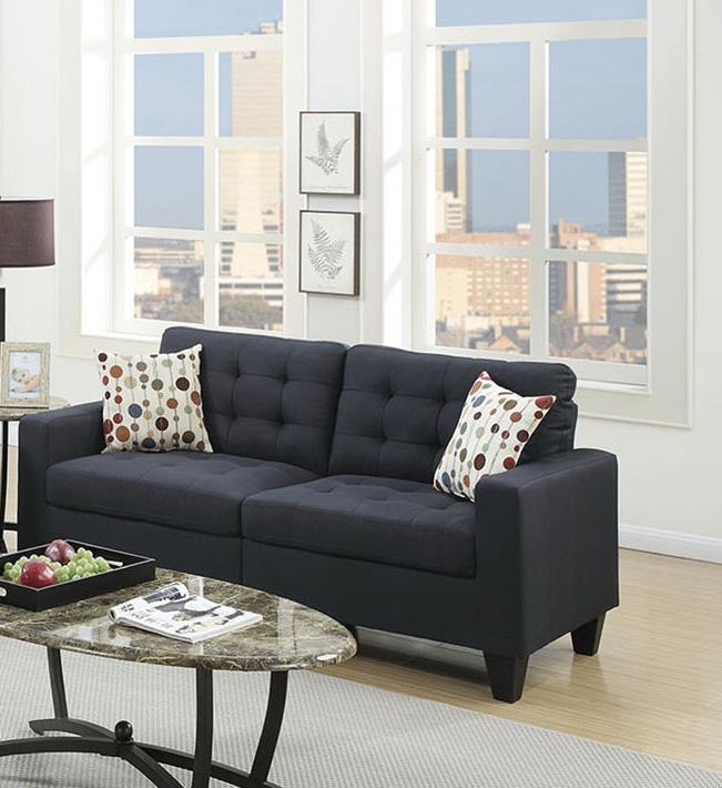 

    
Poundex Furniture F6903 Sofa Loveseat Gray F6903
