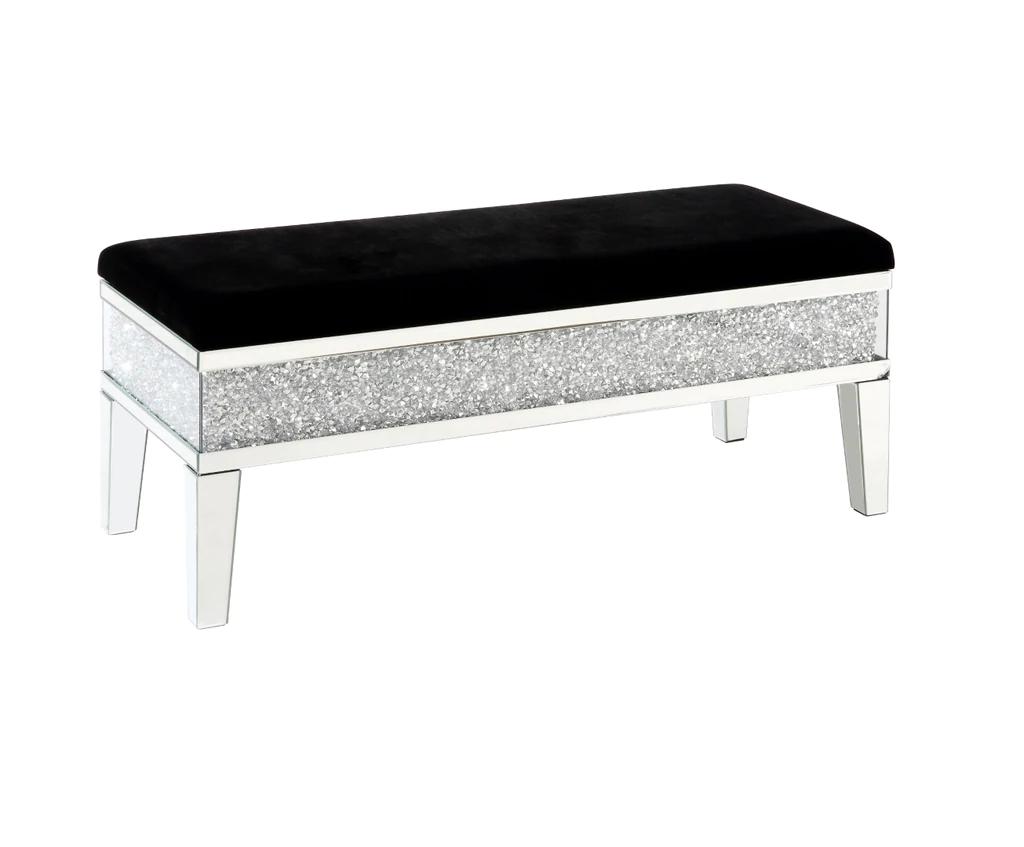 

    
Acme Furniture Noralie Bench Mirrored AC00535
