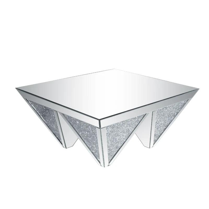 Modern Coffee Table Noralie 84900 in Mirrored 