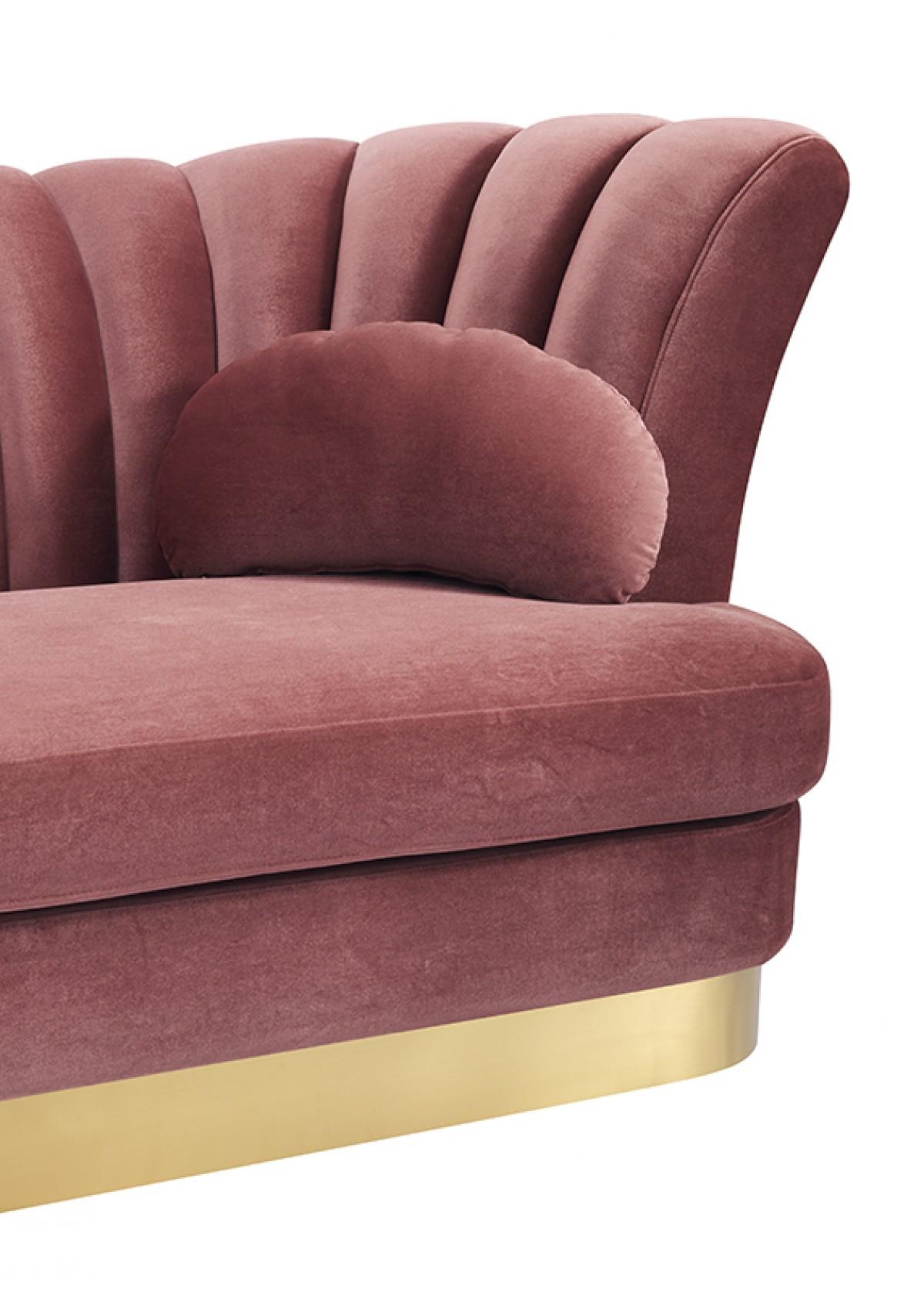 

                    
VIG Furniture Arvada Sofa Pink Velvet Purchase 
