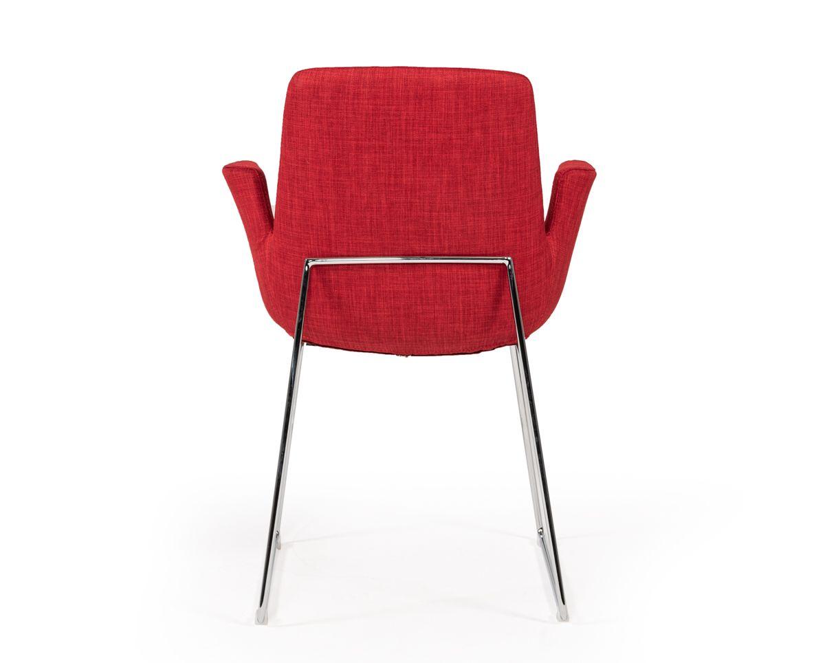 

                    
VIG Furniture Altair Dining Chair Set Red Fabric Purchase 
