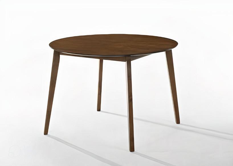 Traditional, Urban Dining Table Castiano VGMA-MIT-5303-RND in Walnut 